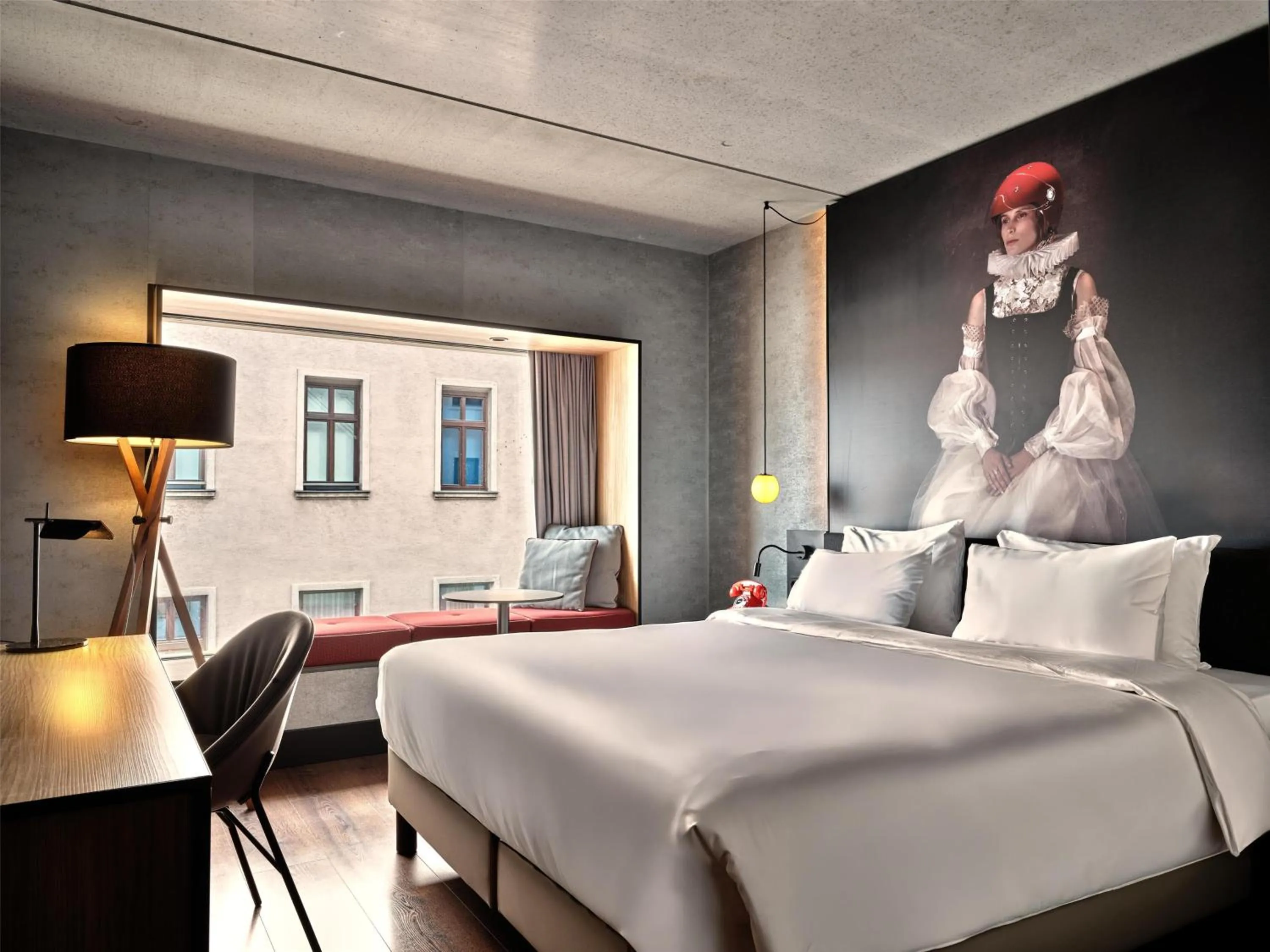 Standard Room - Street view in Radisson RED Hotel, Vienna