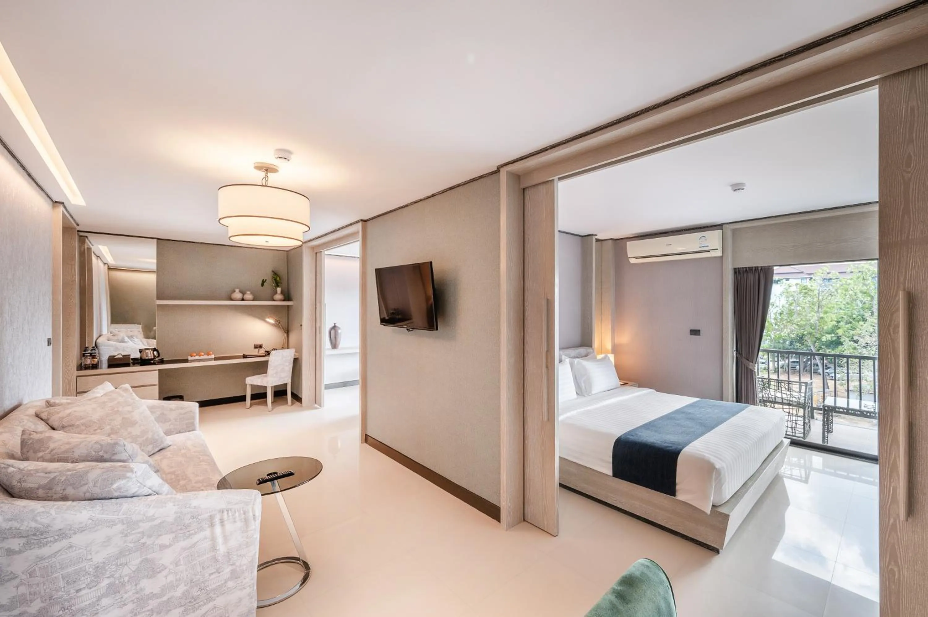 Family Two-Bedroom Suite in Manhattan Pattaya Hotel - SHA Extra Plus