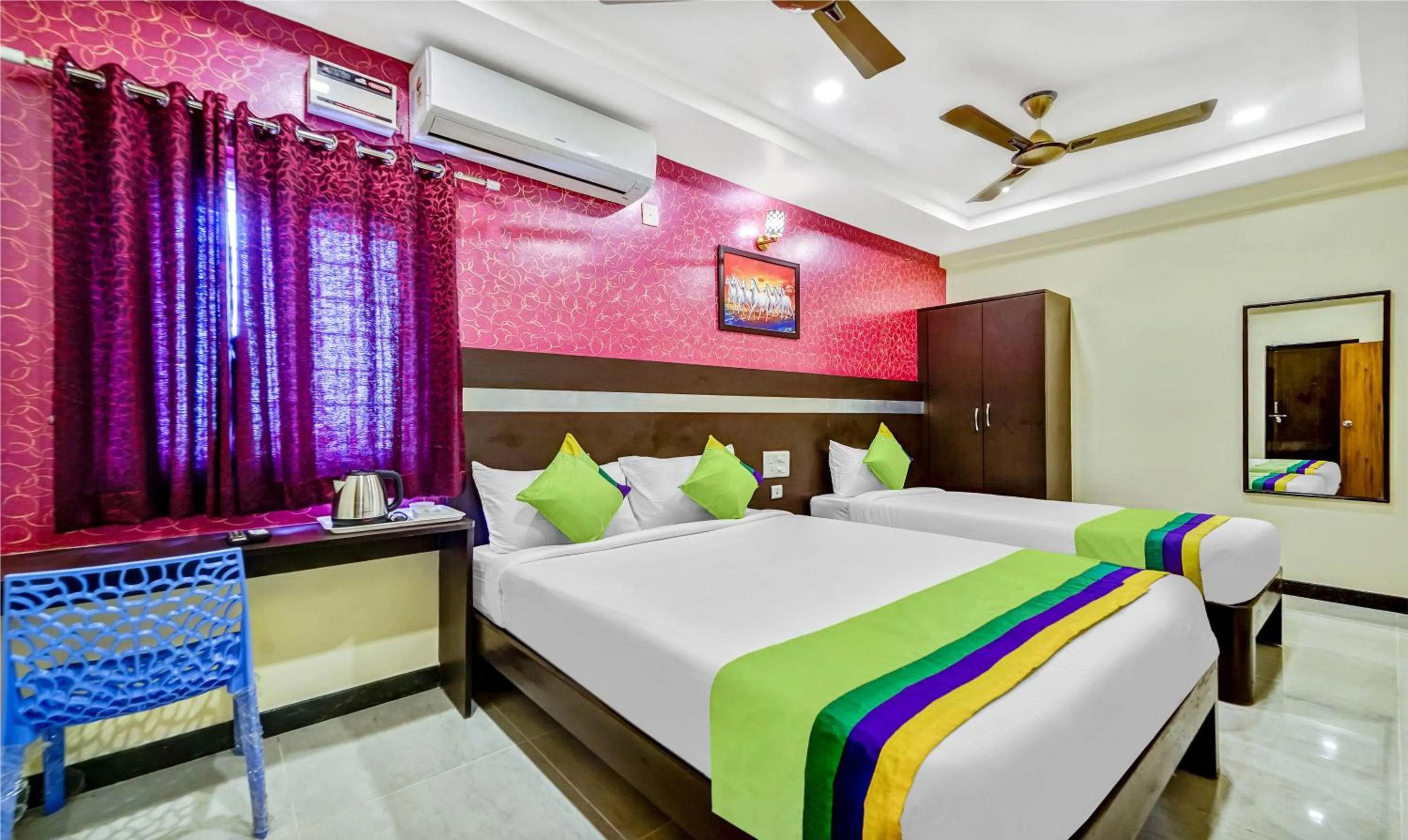 Deluxe Double Room - single occupancy in Treebo Sripadha Residency Alipiri Road