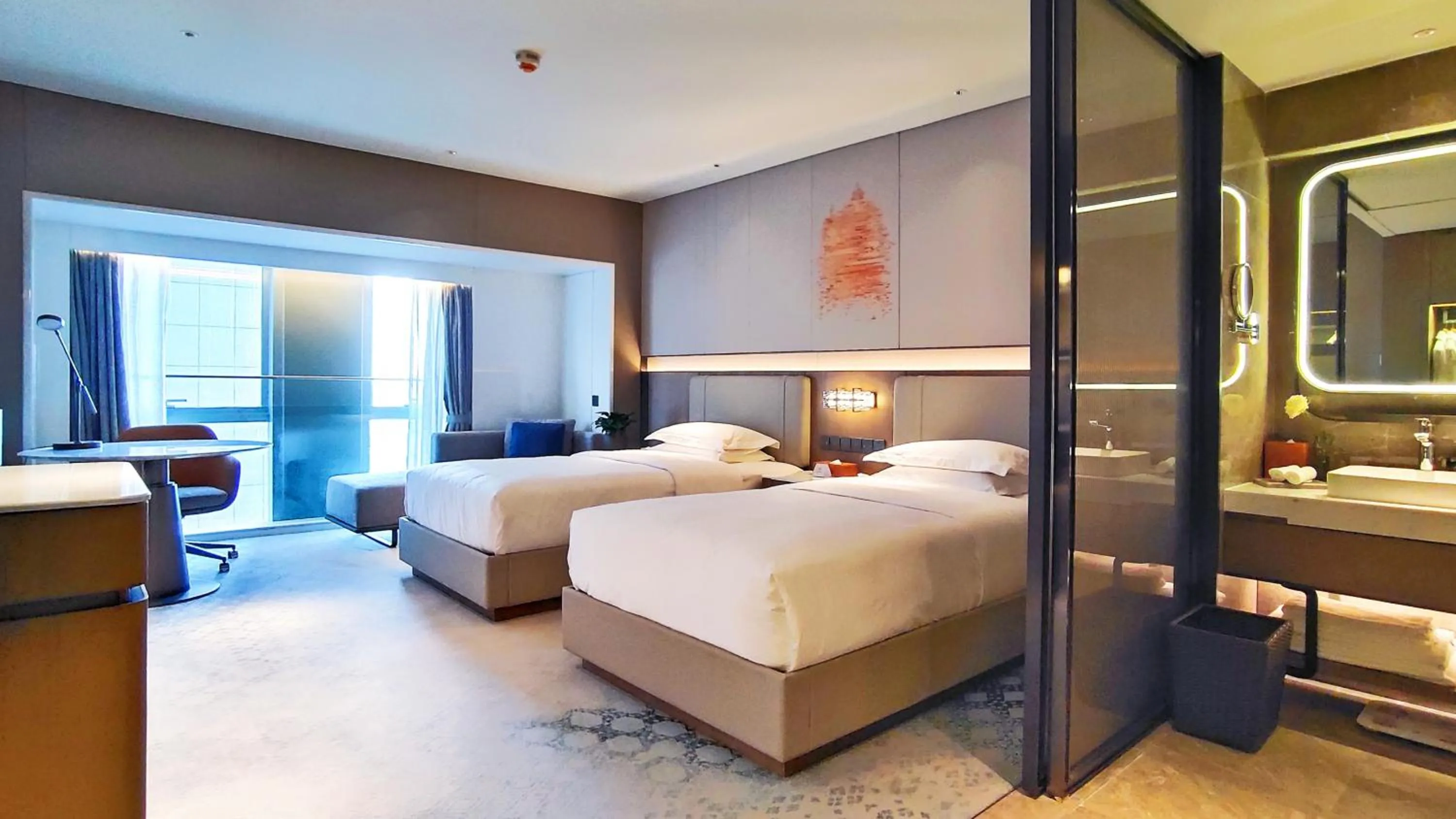 Standard Twin Room in Crowne Plaza Hohhot City Center
