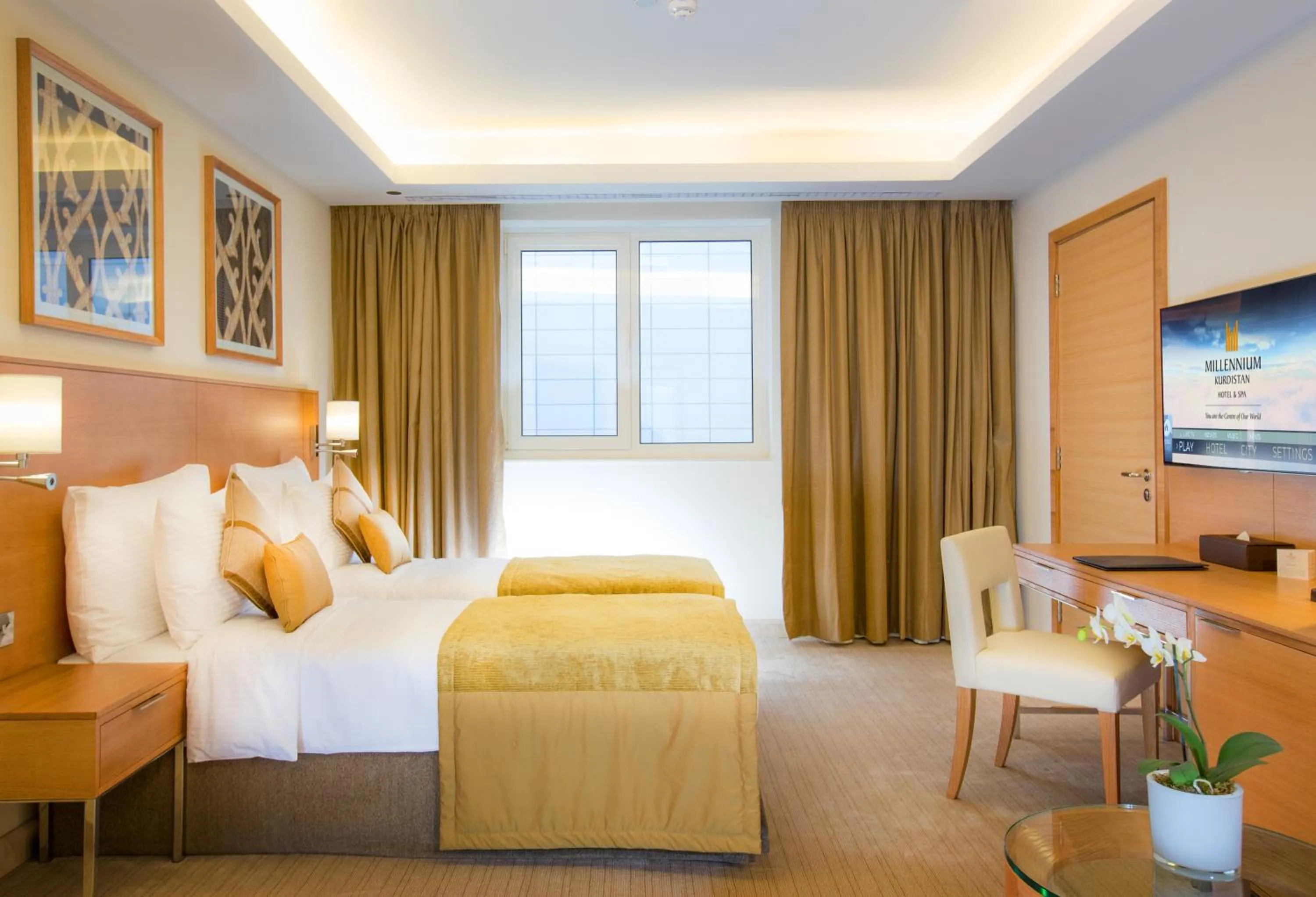 Deluxe Twin Room in Millennium Kurdistan Hotel & Spa