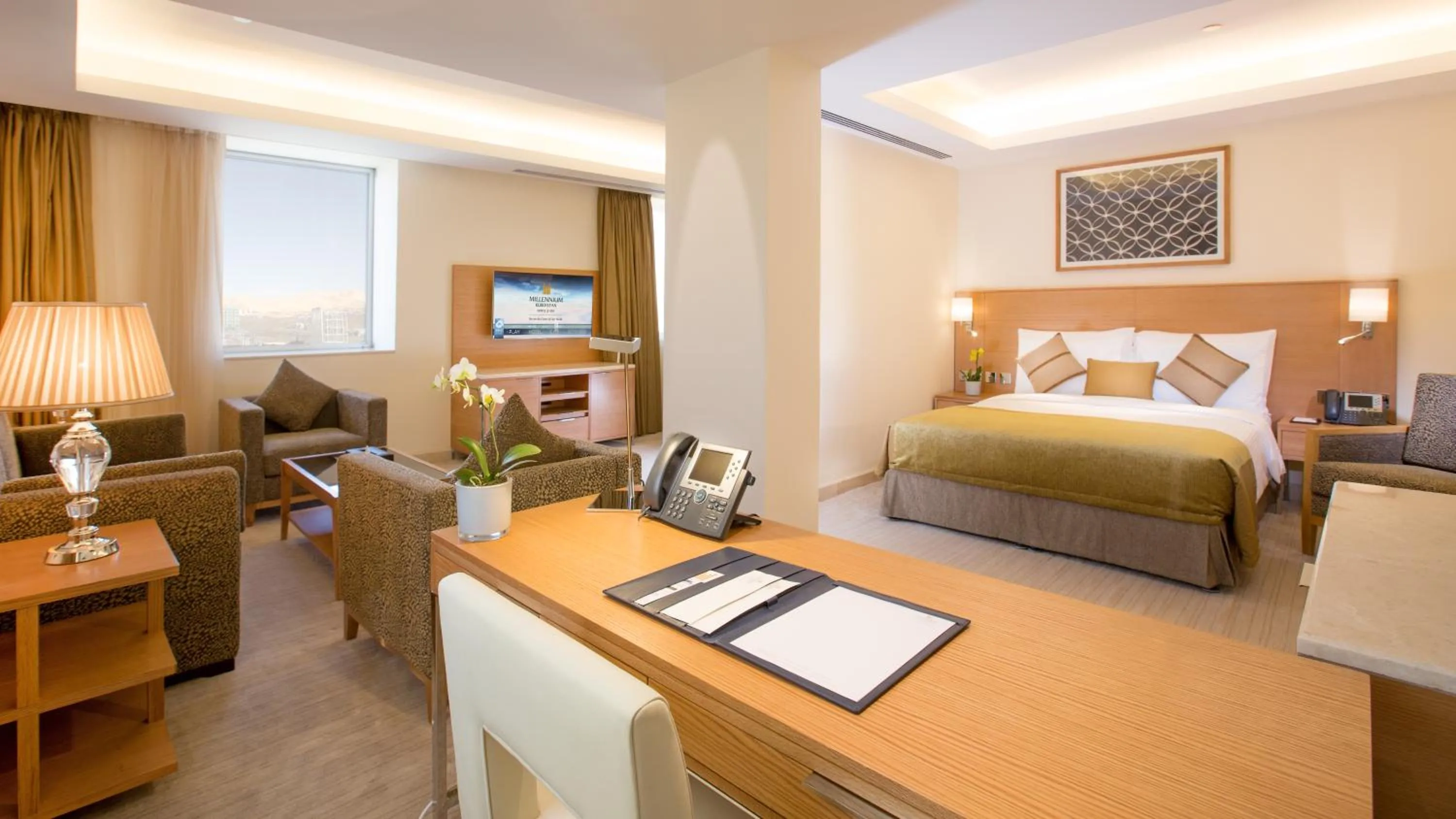 Executive Suite With One King Bed in Millennium Kurdistan Hotel & Spa