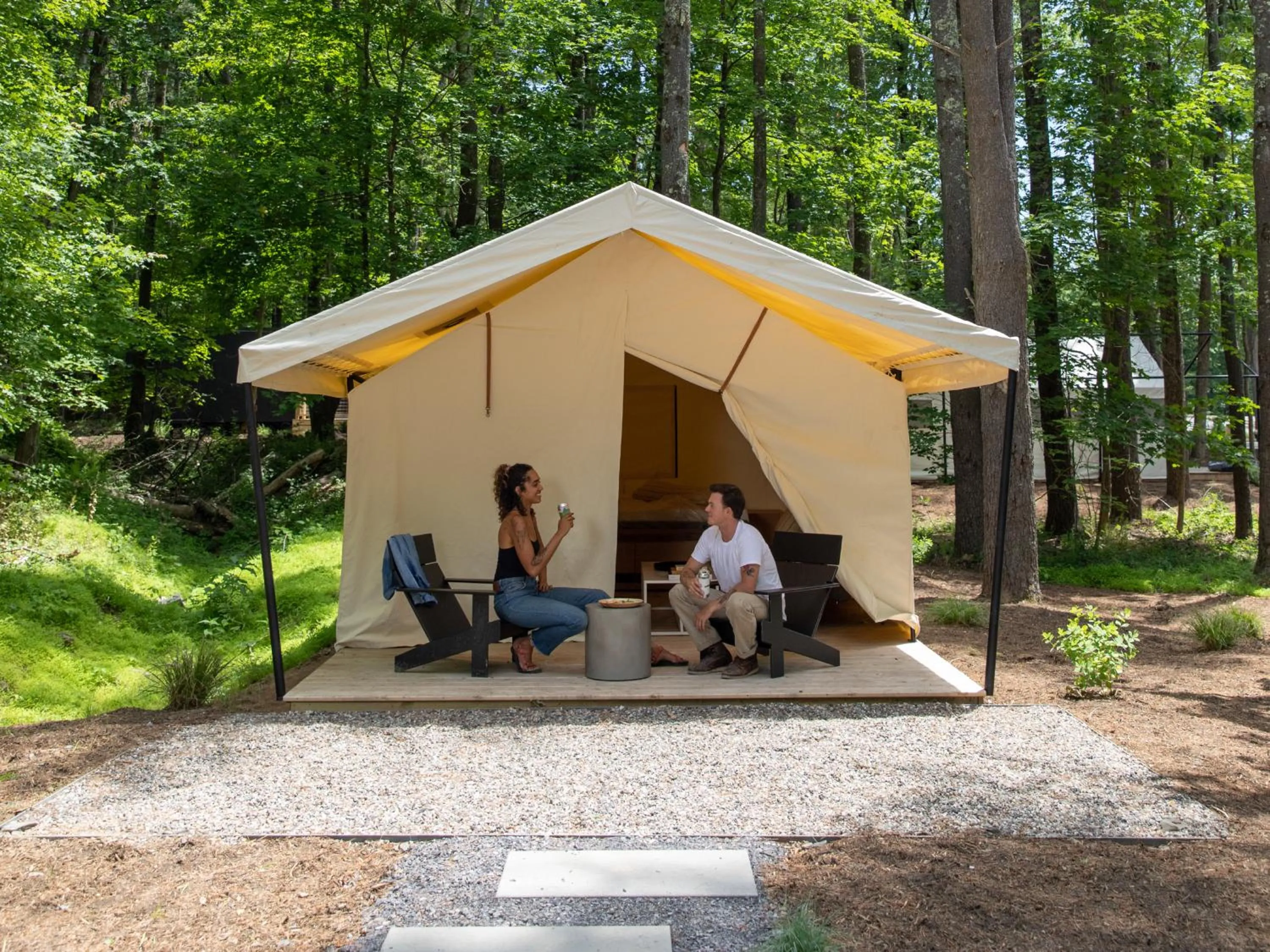 Adventure Tent in AutoCamp Catskills