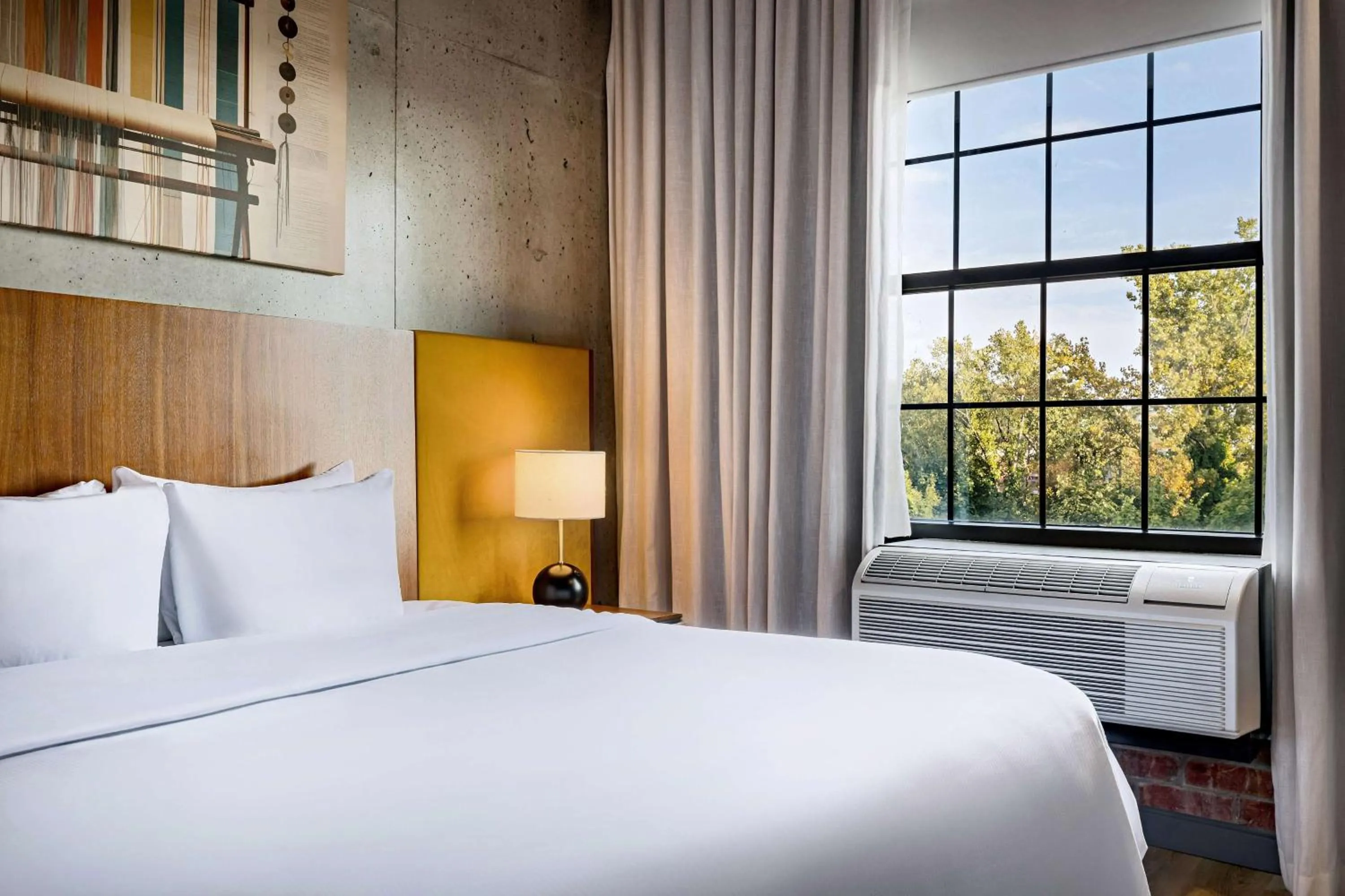 King Room - River View in The LOOM Hotel, Tapestry Collection by Hilton