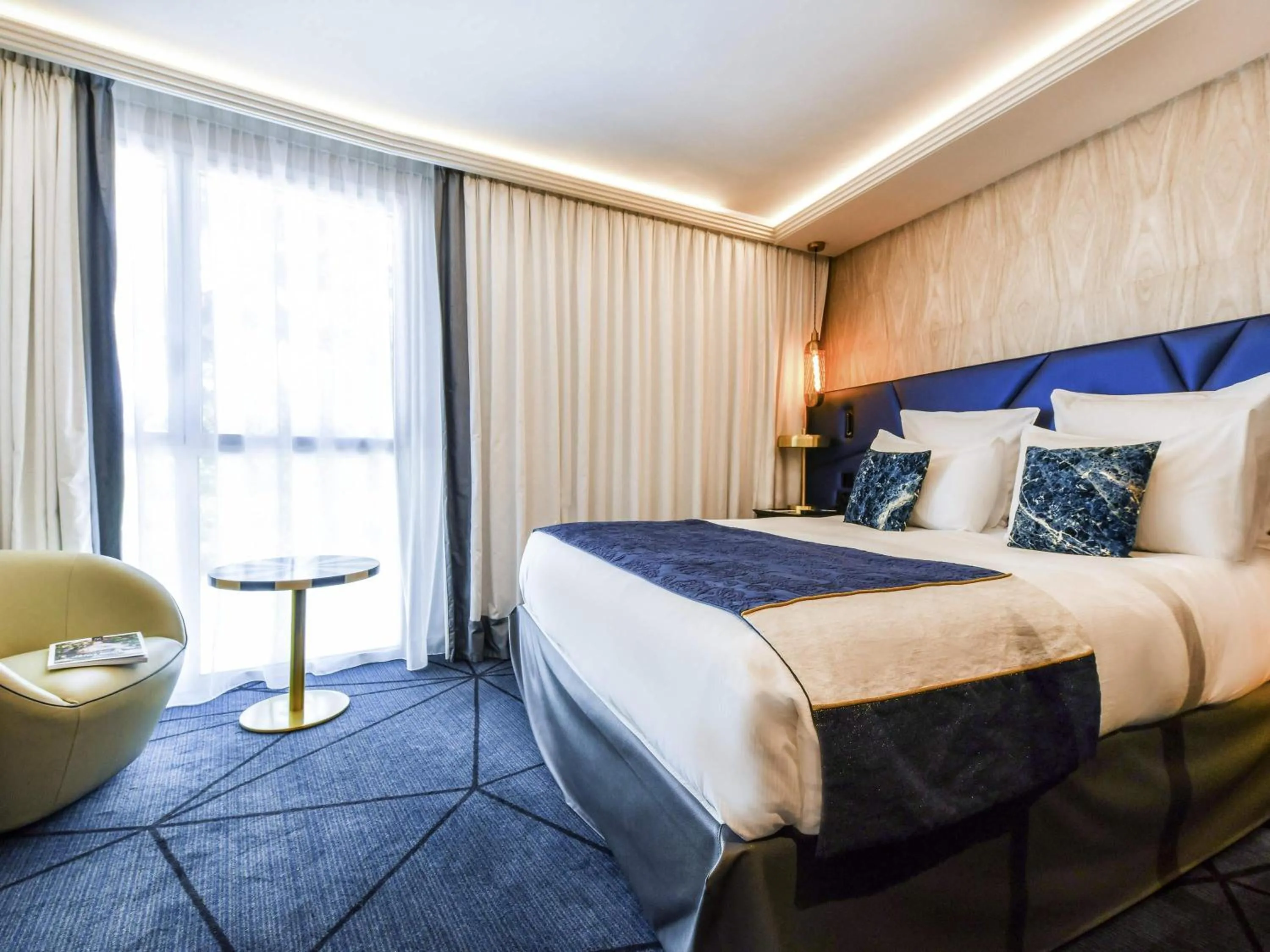 Deluxe King Room with Balcony in La Grande Terrasse Hotel & Spa La Rochelle - MGallery Collection