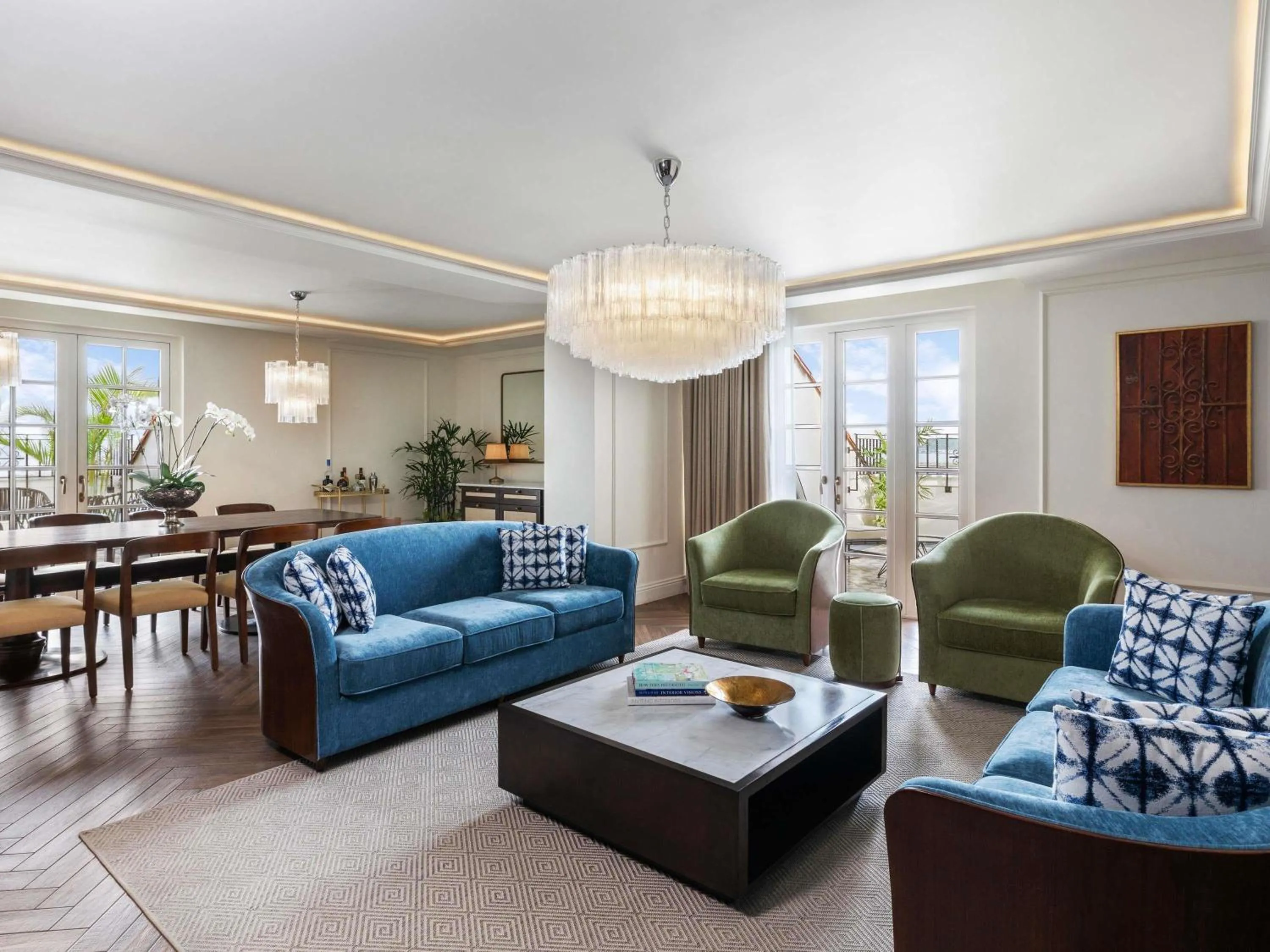 Ocean Front Imperial One Bedroom Suite with One King Bed and Jacuzzi in Sofitel Legend Casco Viejo, Panama City