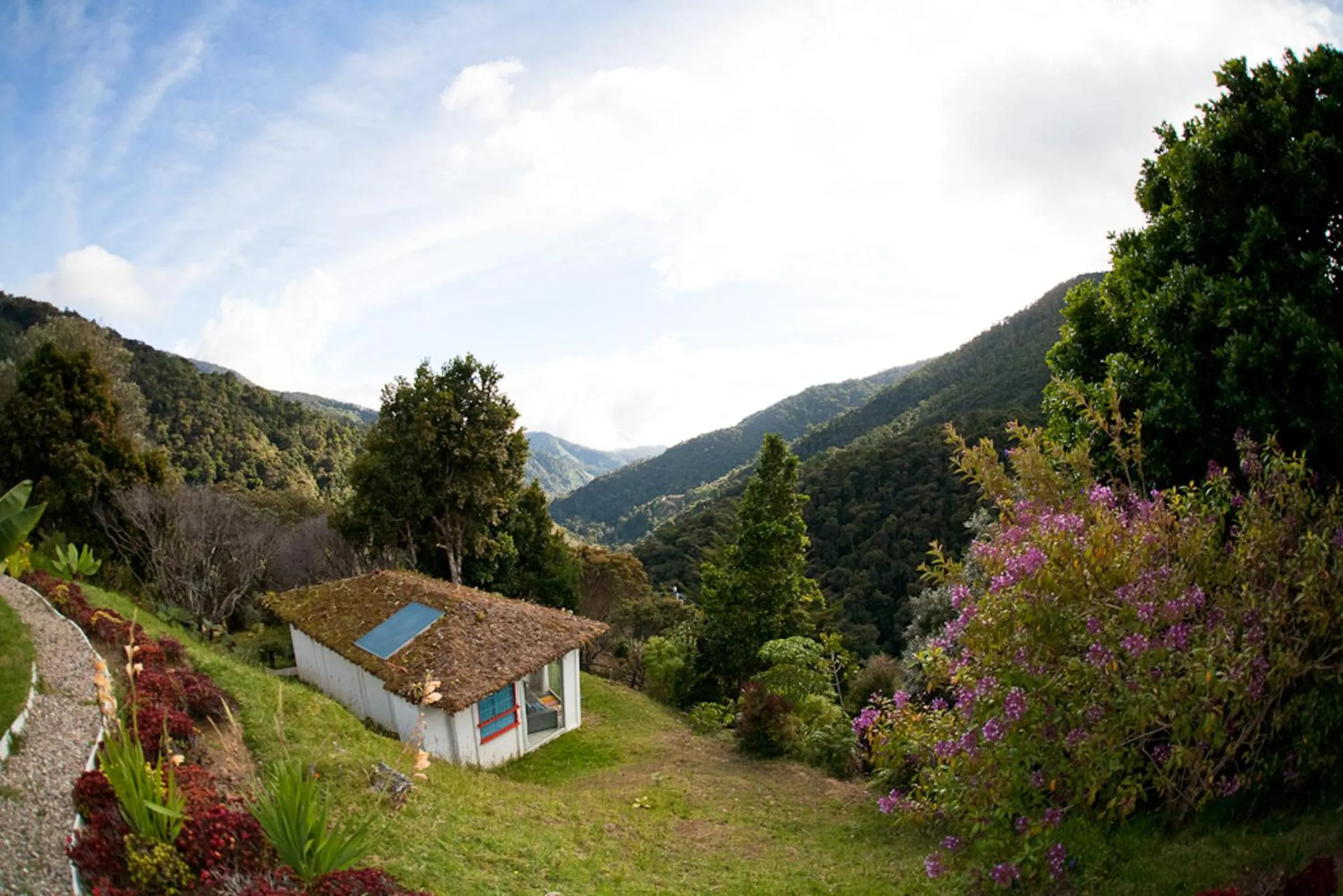 Mountain view in Dantica Cloud Forest Lodge