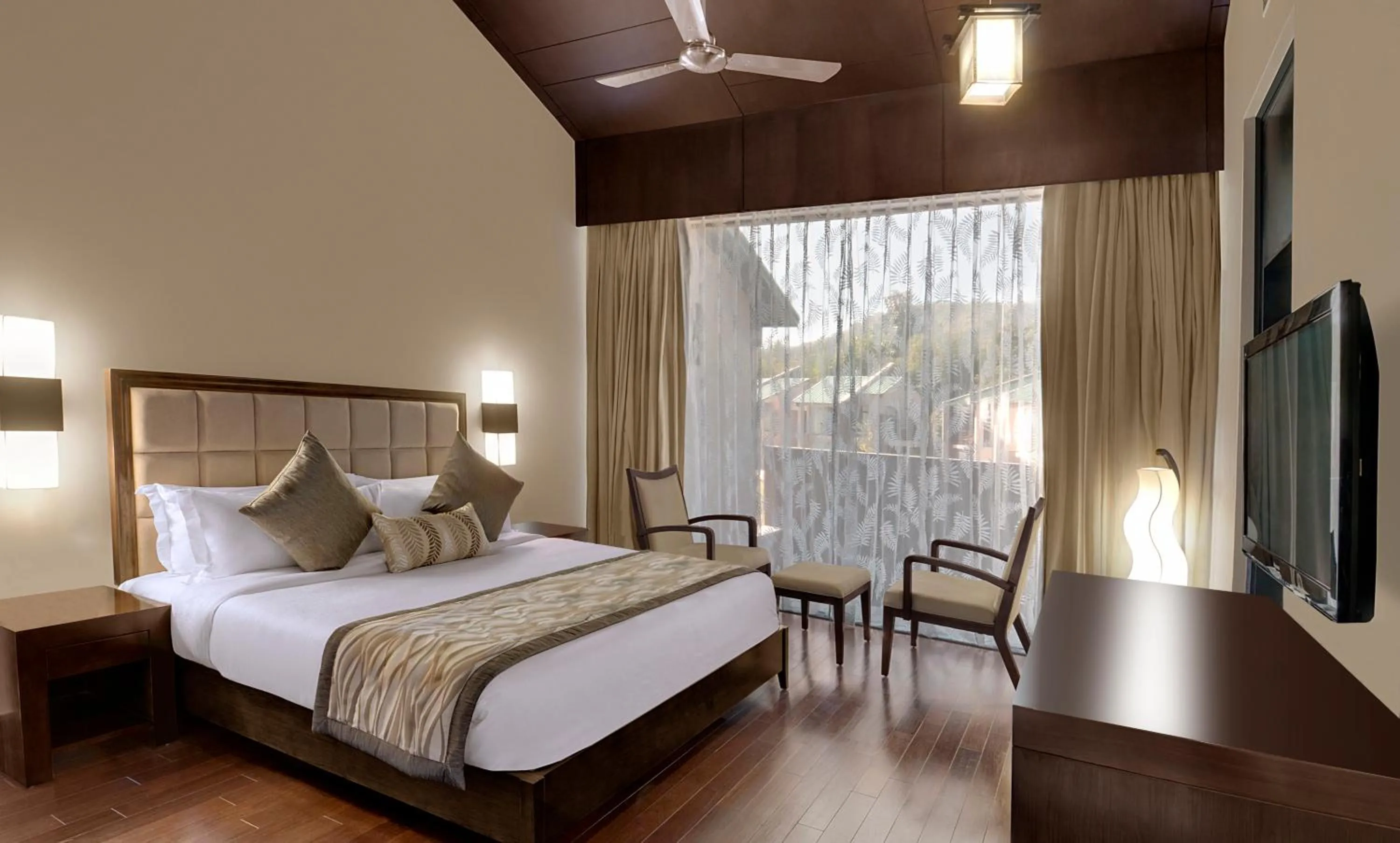 One-Bedroom Suite with Mountain View in Namah Resort Jim Corbett, a member of Radisson Individuals