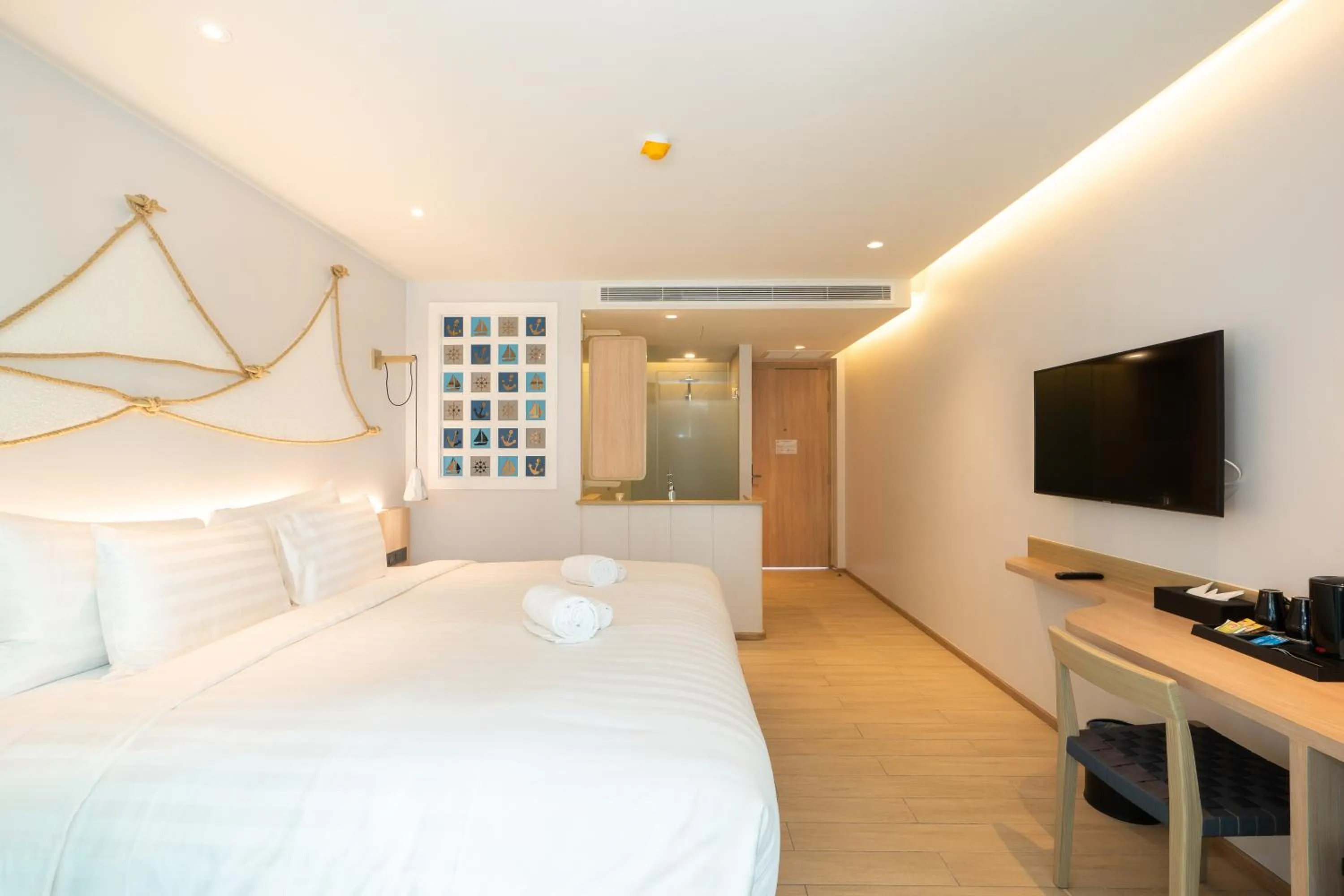 Deluxe Double Room with Pool View in Panwaburi Beachfront Resort - SHA Extra Plus