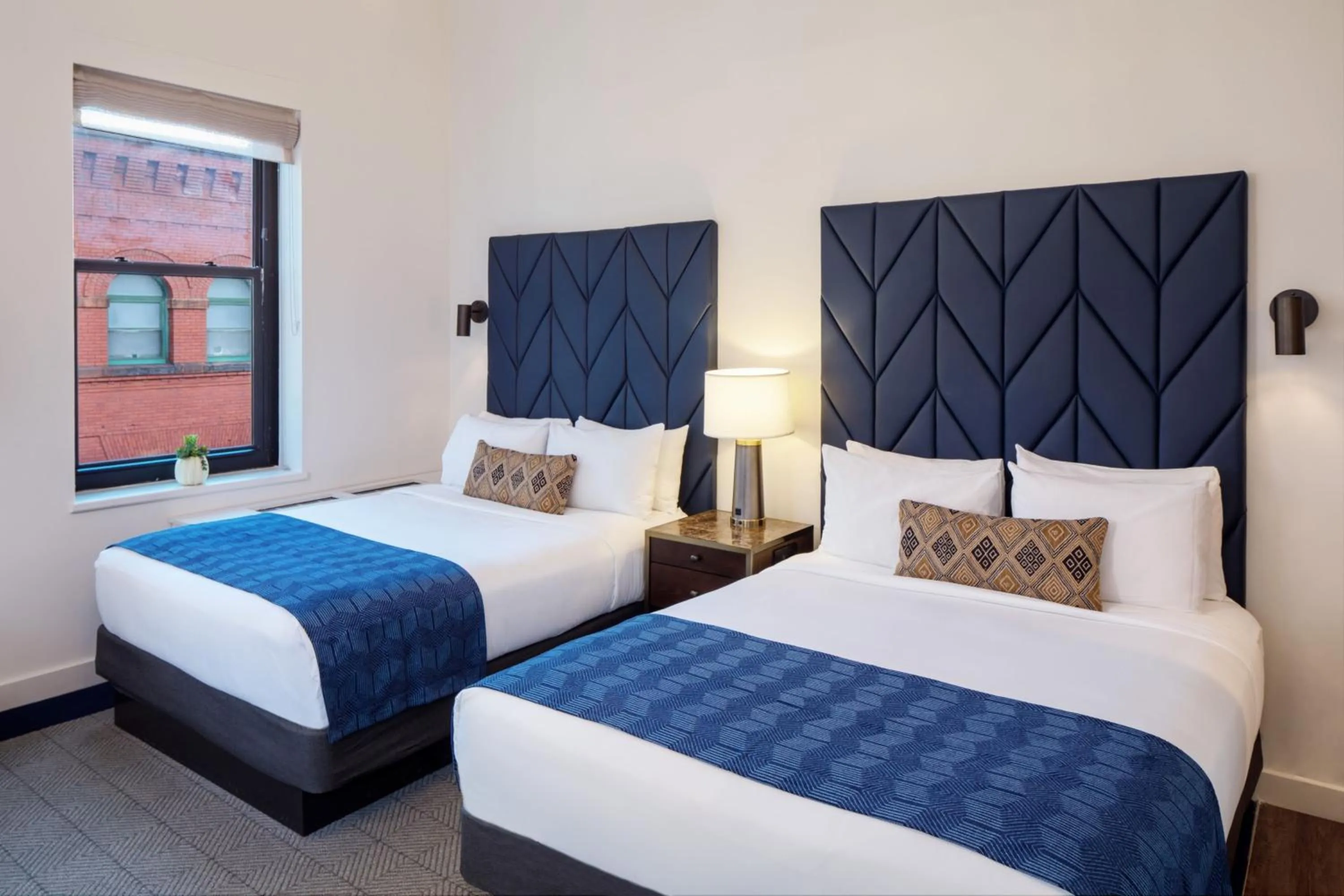Standard Room with Two Queen Beds in Hotel Indigo Boston Garden by IHG