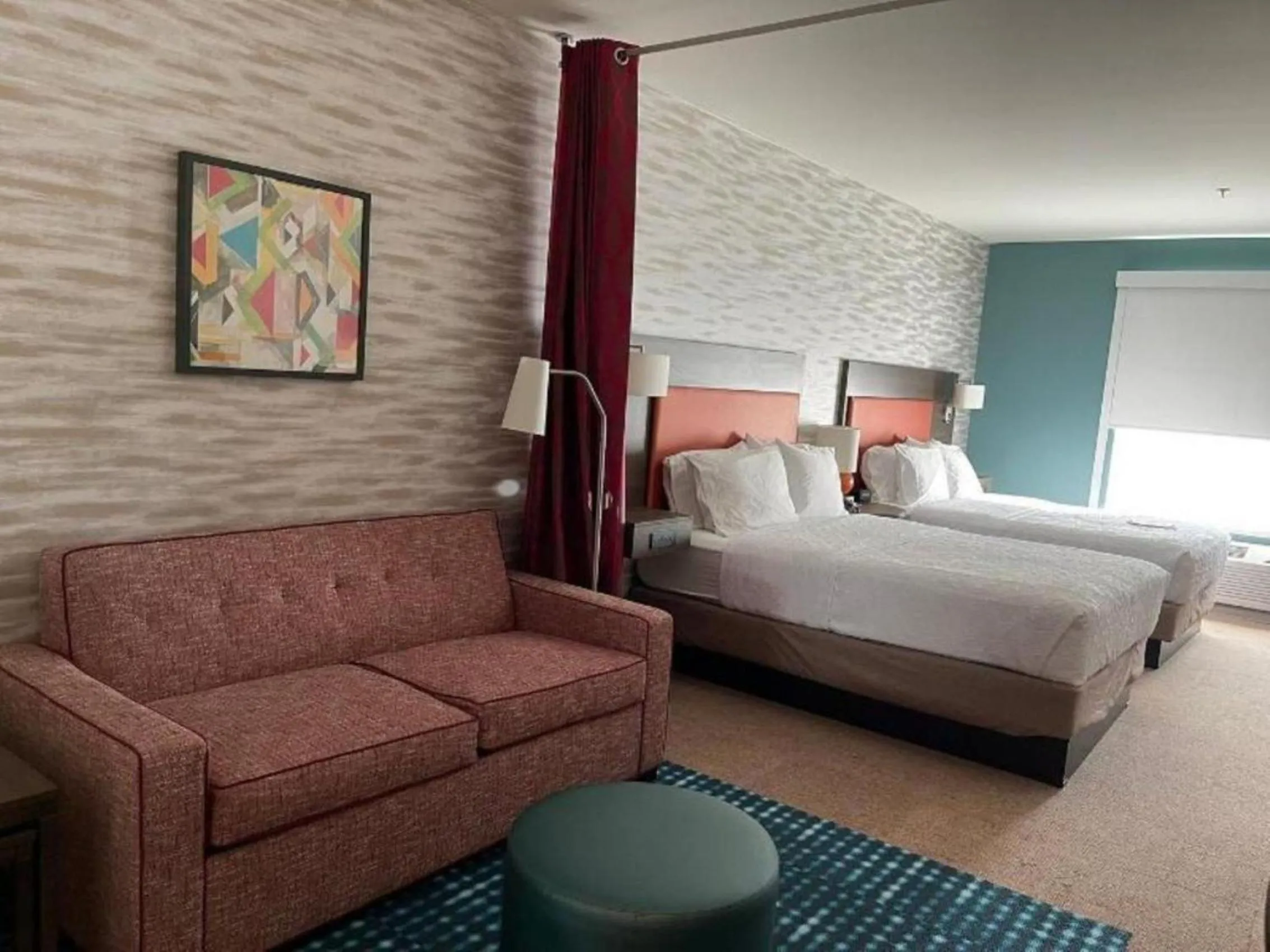 Studio Suite with Two Queen Beds in Home2 Suites By Hilton Hayward