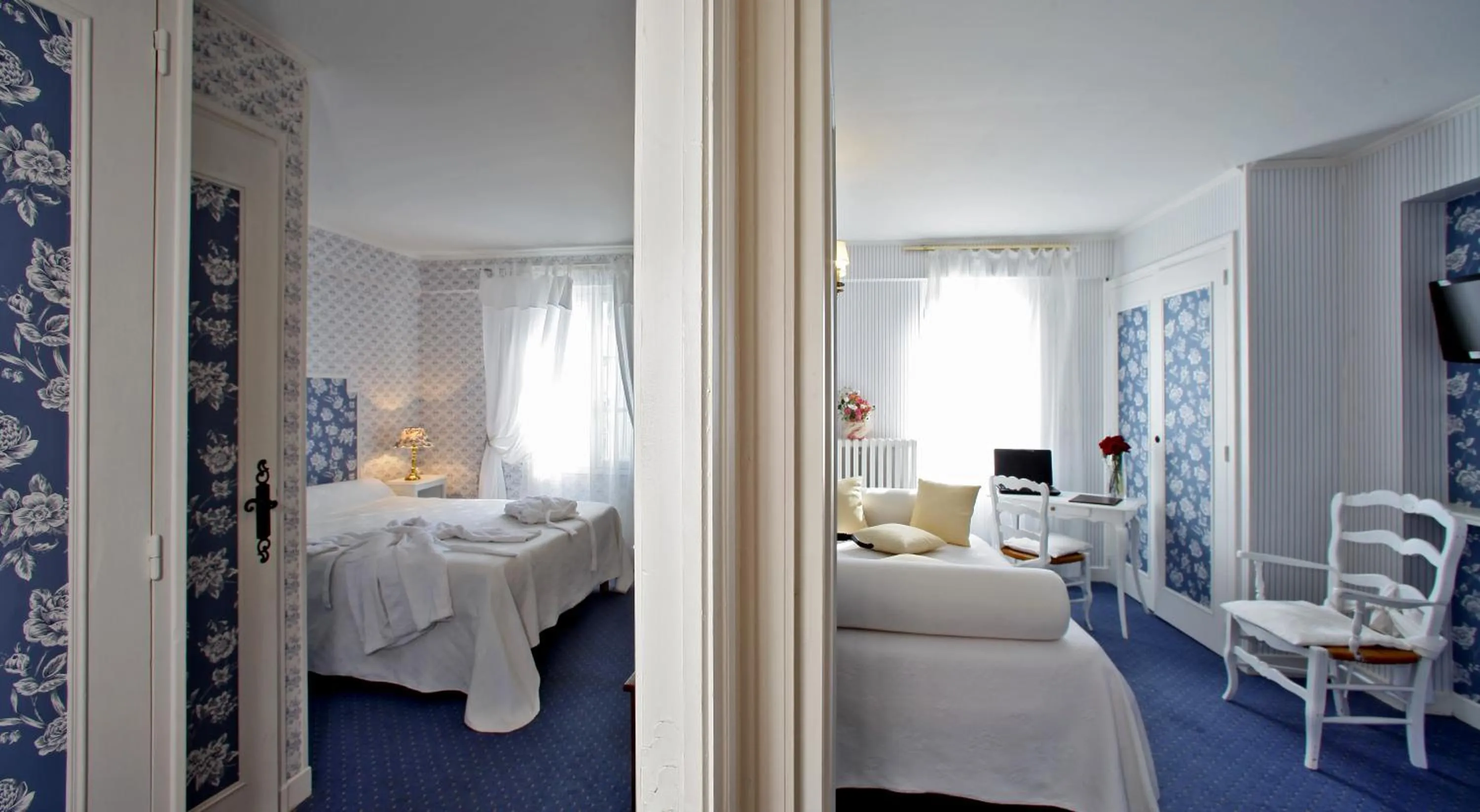 Junior Suite in Logis Hôtel Restaurant Château Bellevue