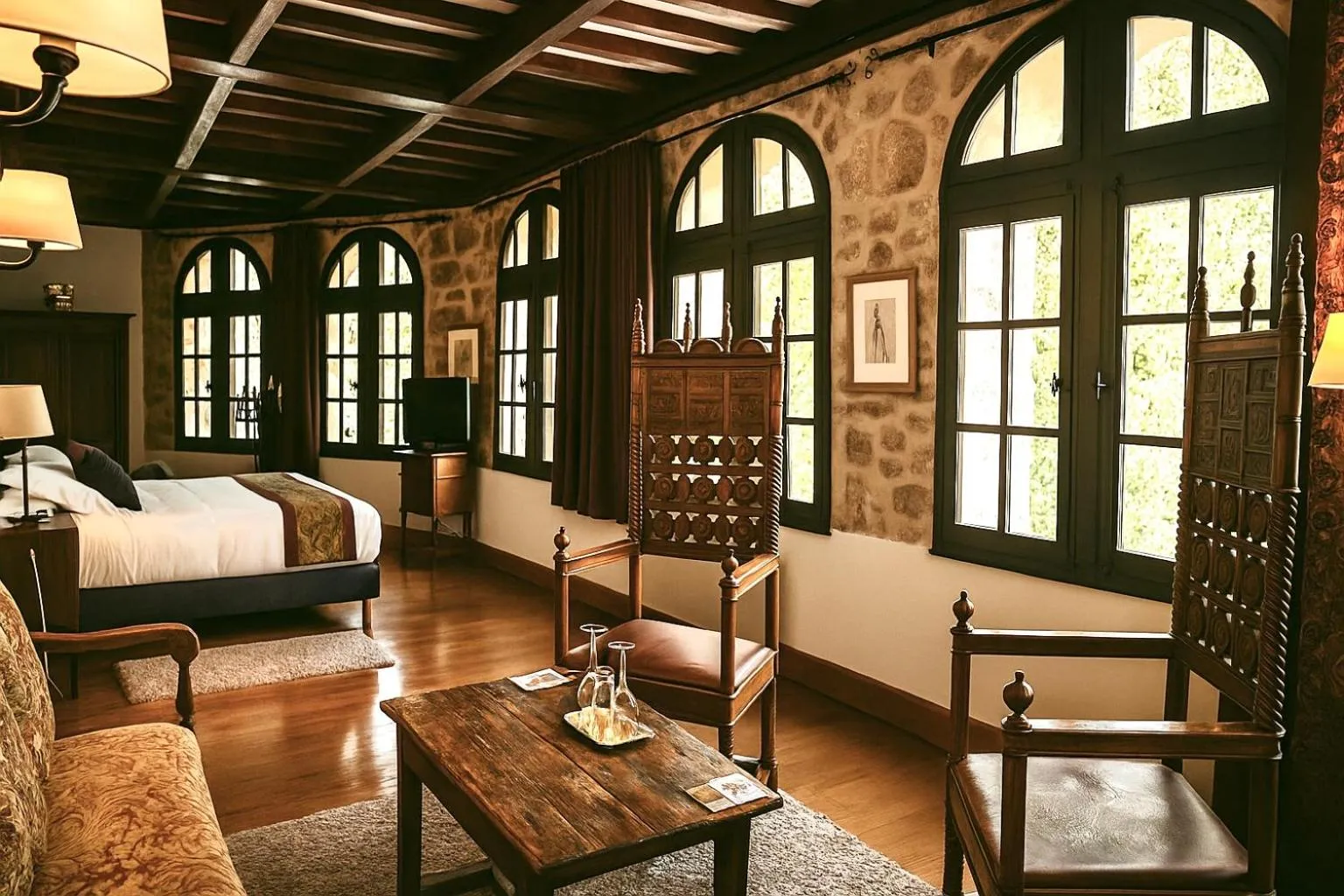 Soubeyrane Suite in Château De La Caze Piscine & Spa - Ste Enimie