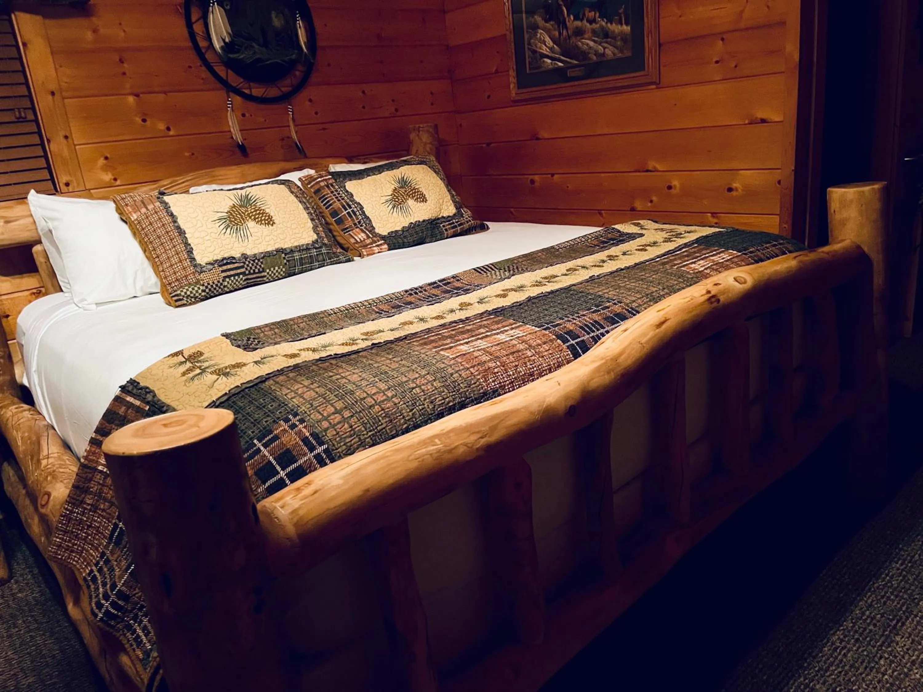 Superior King Room in Badlands Frontier Cabins