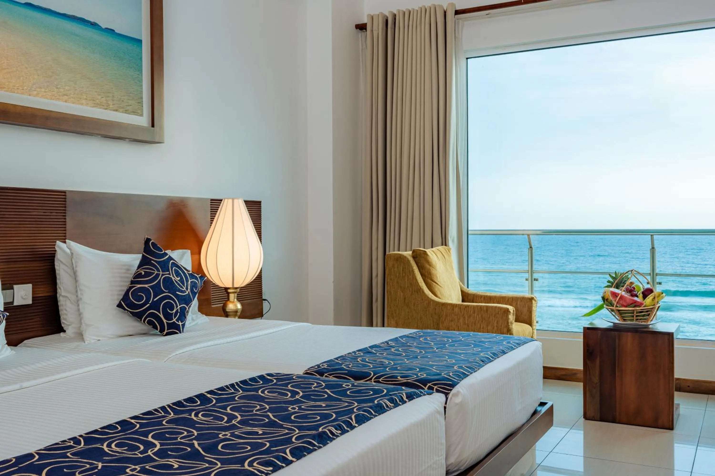 Deluxe Twin Room with Ocean View   - single occupancy in Mirage Colombo