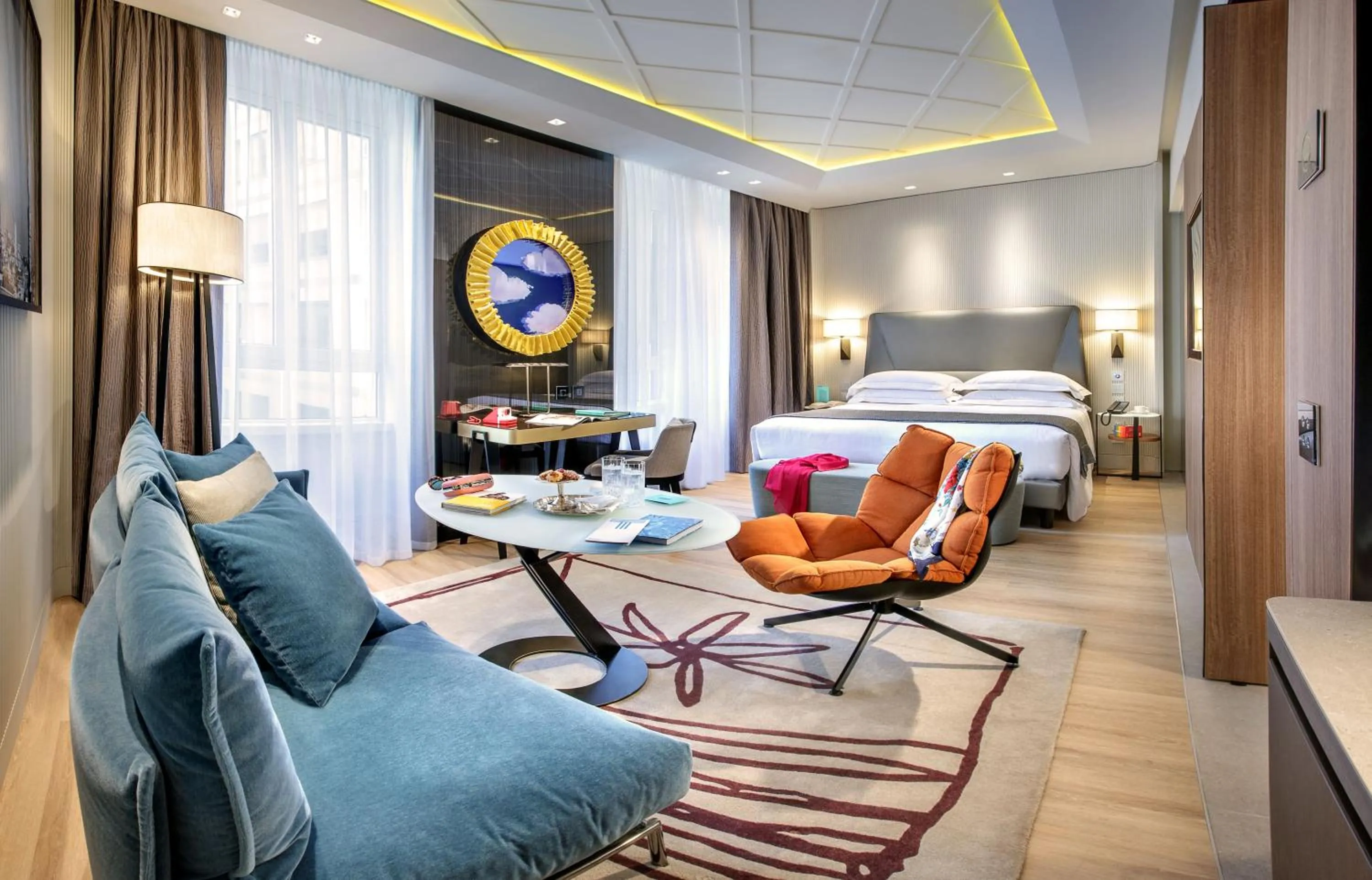 Deluxe Double or Twin Room in Hotel Cavour