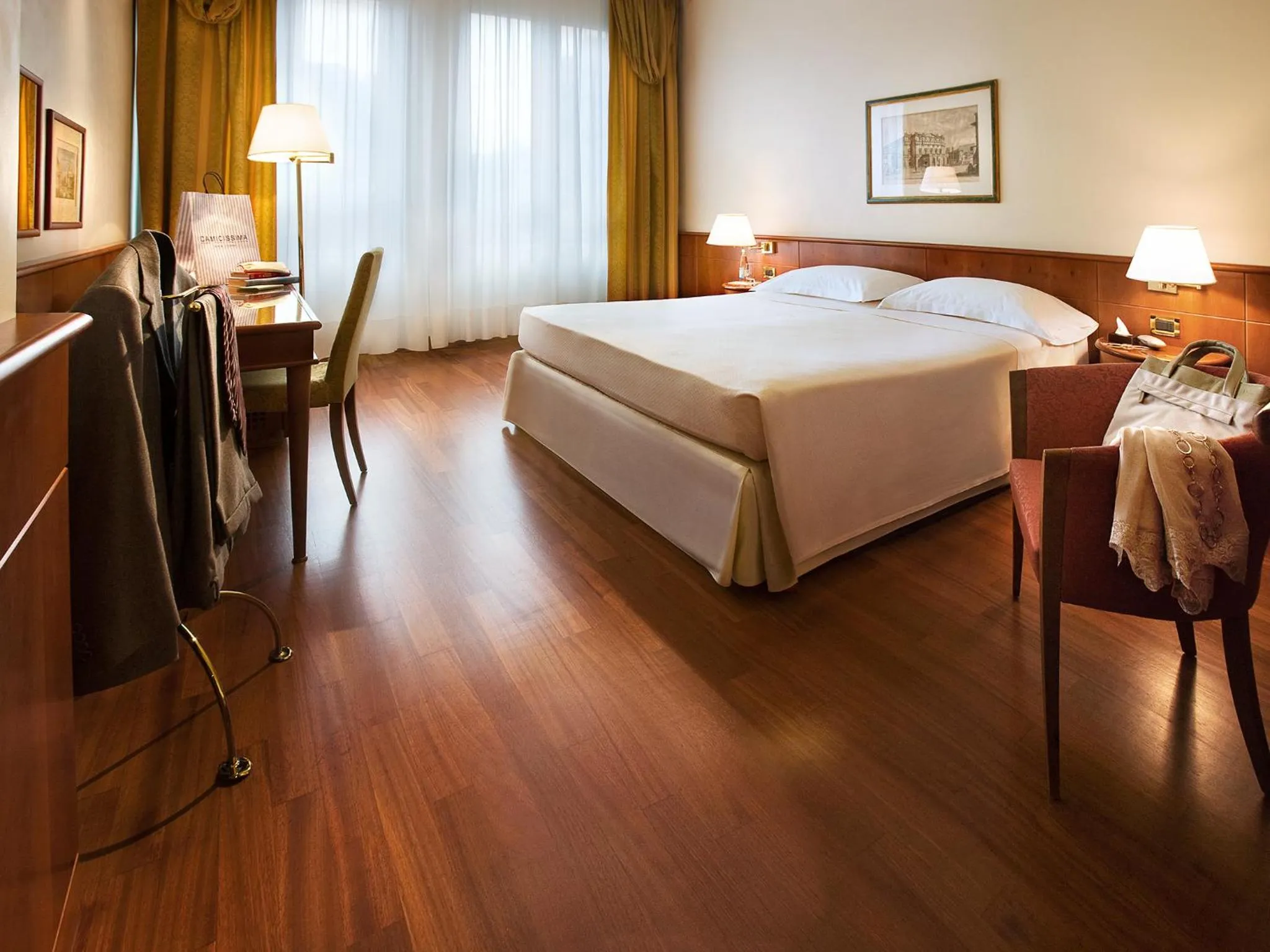 Hypoallergenic Double Room in Hotel Cavour
