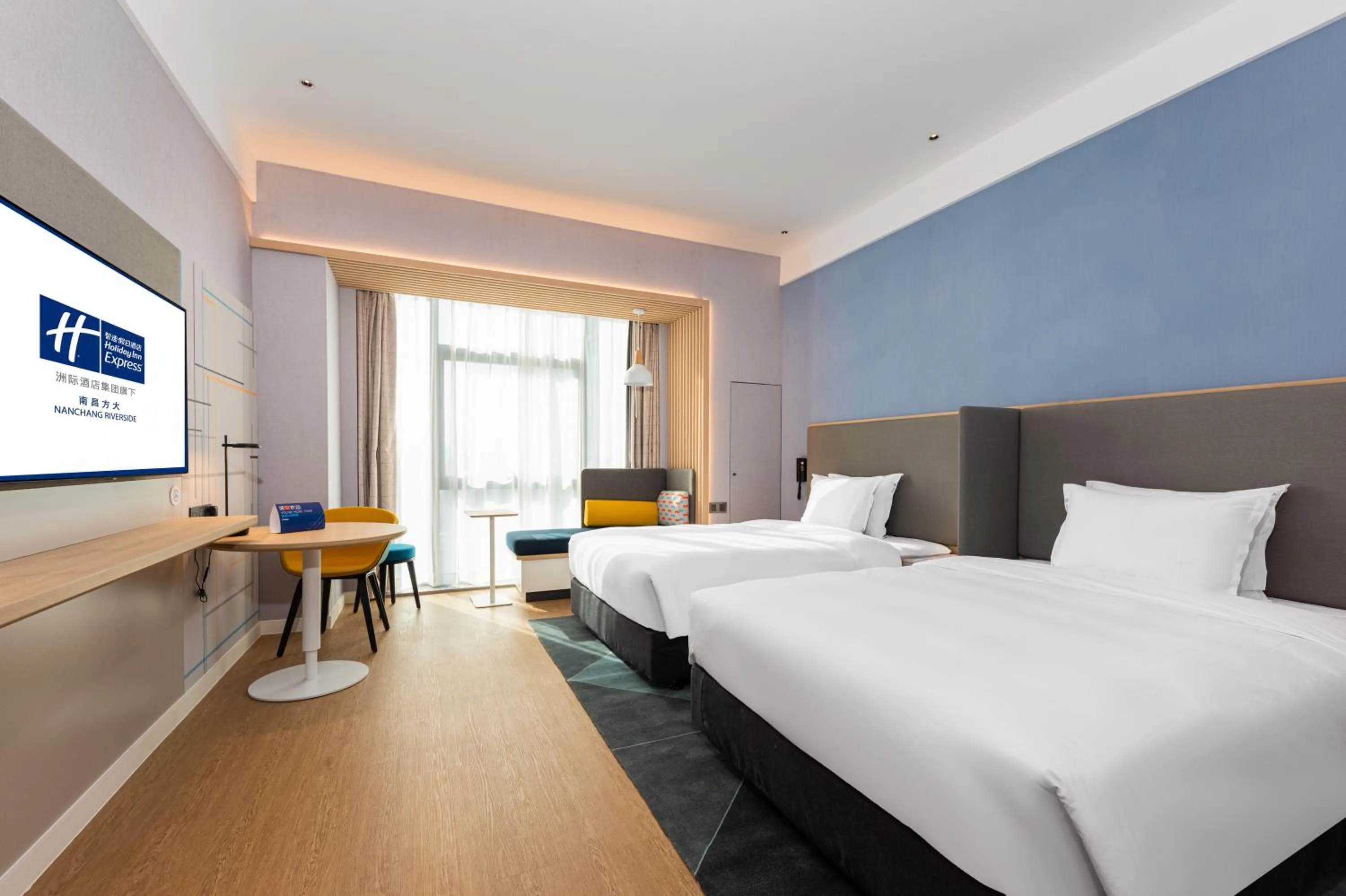 Standard Twin Room in Holiday Inn Express Nanchang Riverside, an IHG Hotel