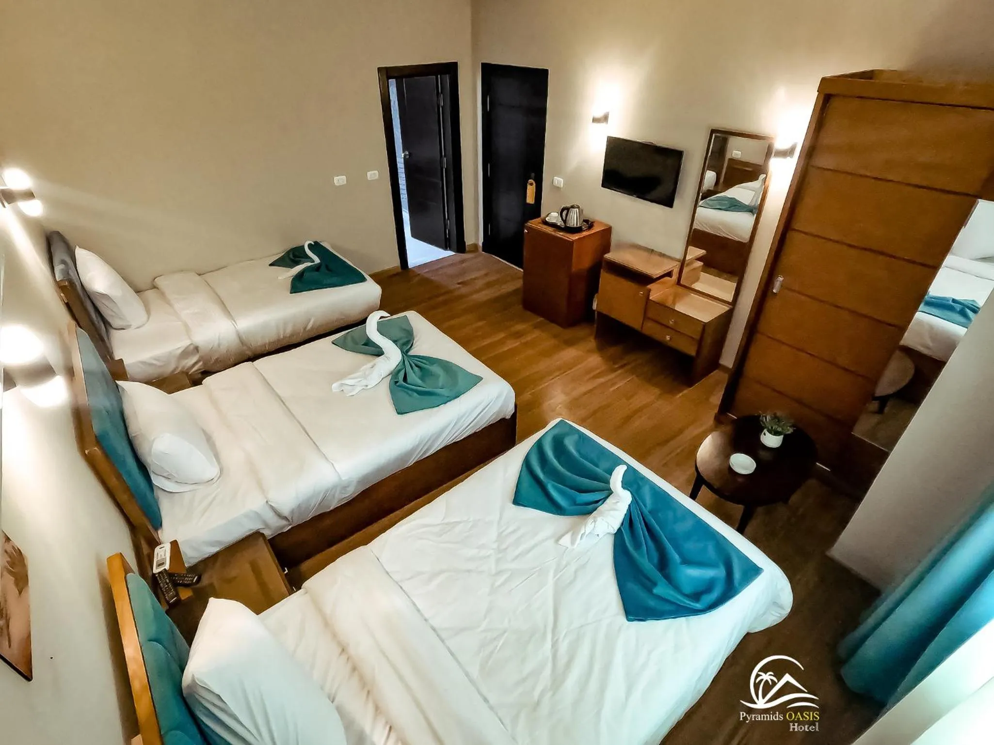 Standard Triple Room with City View - single occupancy in Pyramids Oasis Hotel