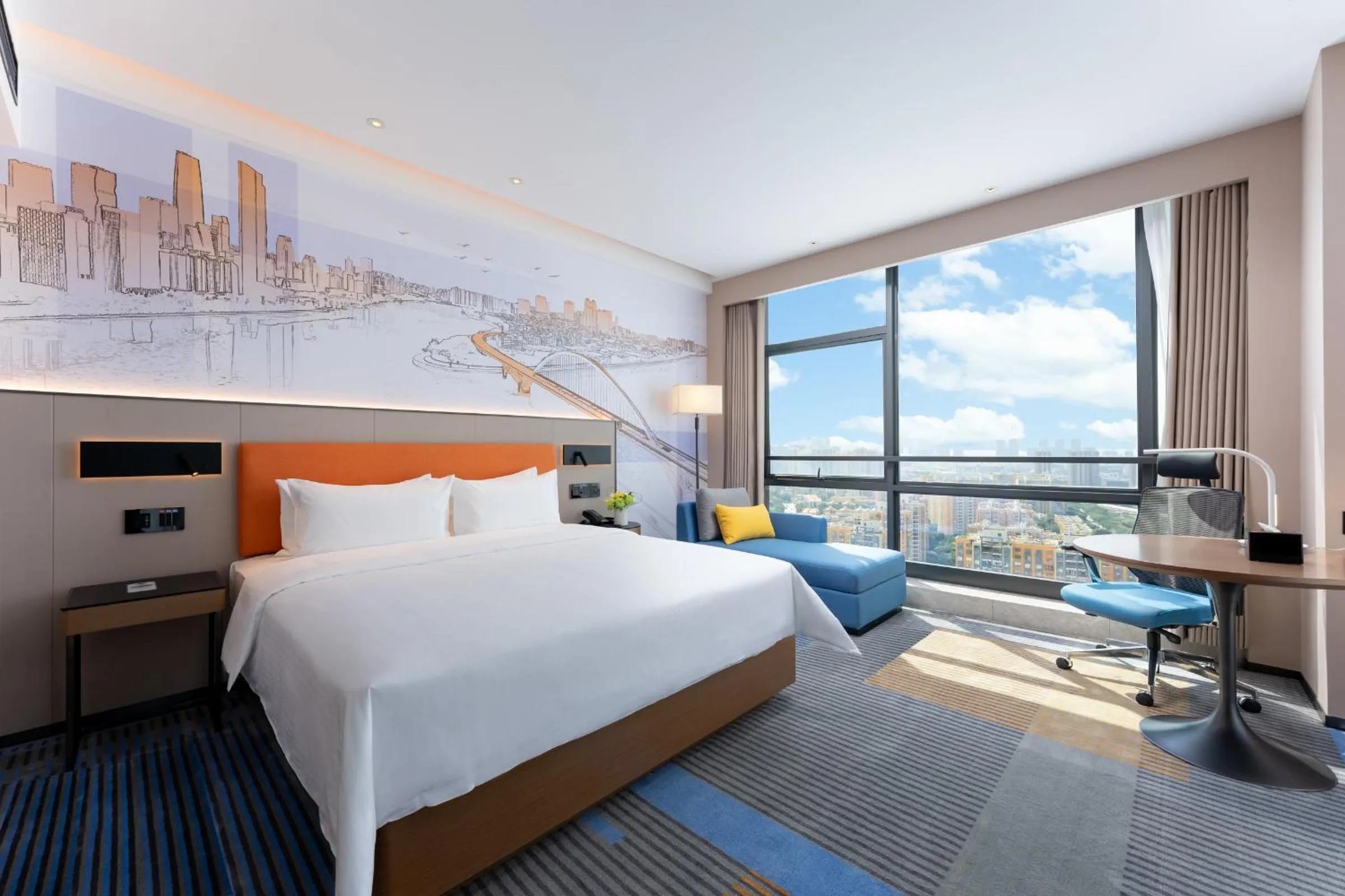 Deluxe Queen Room in Hampton by Hilton Guangzhou Jinshazhou