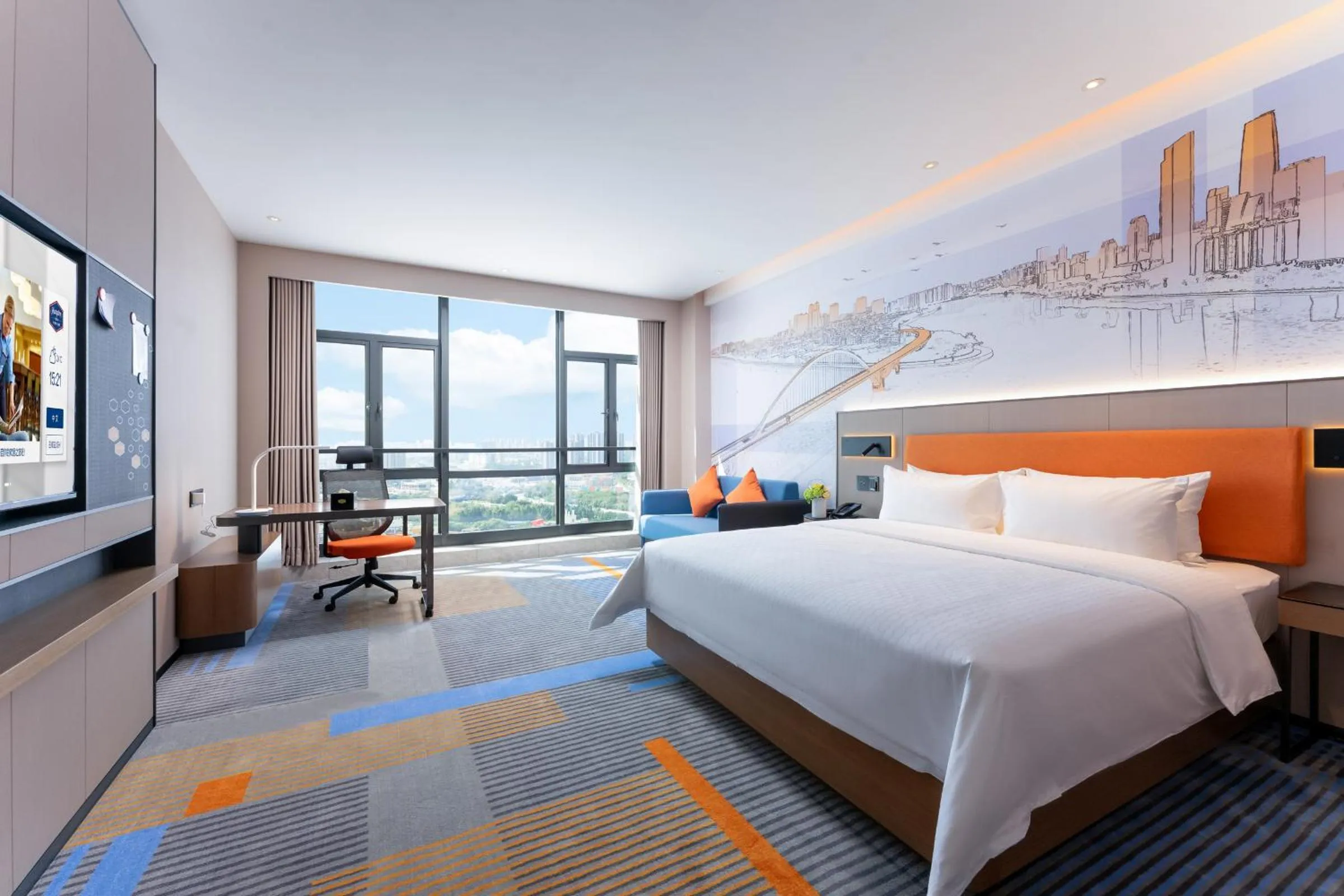 Superior Queen Room in Hampton by Hilton Guangzhou Jinshazhou