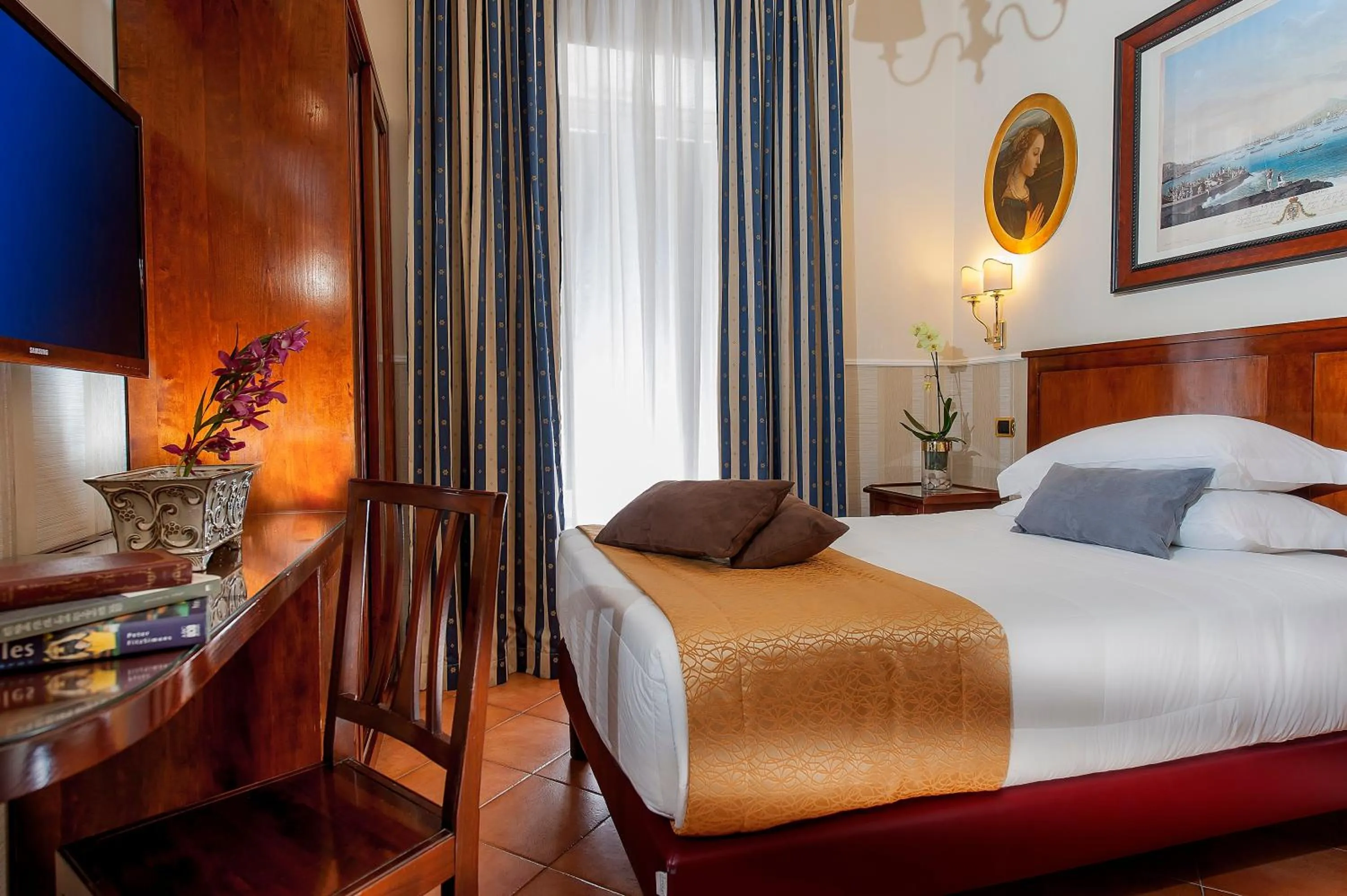 Superior Single Room in Hotel Des Artistes Roma