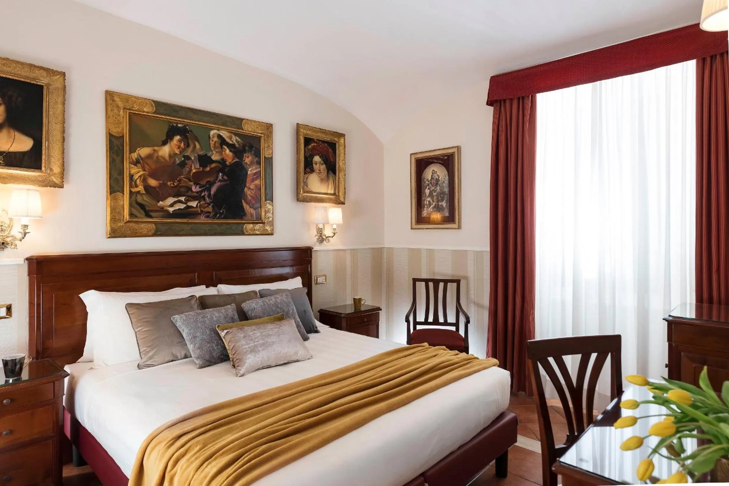 Double Room in Hotel Des Artistes Roma
