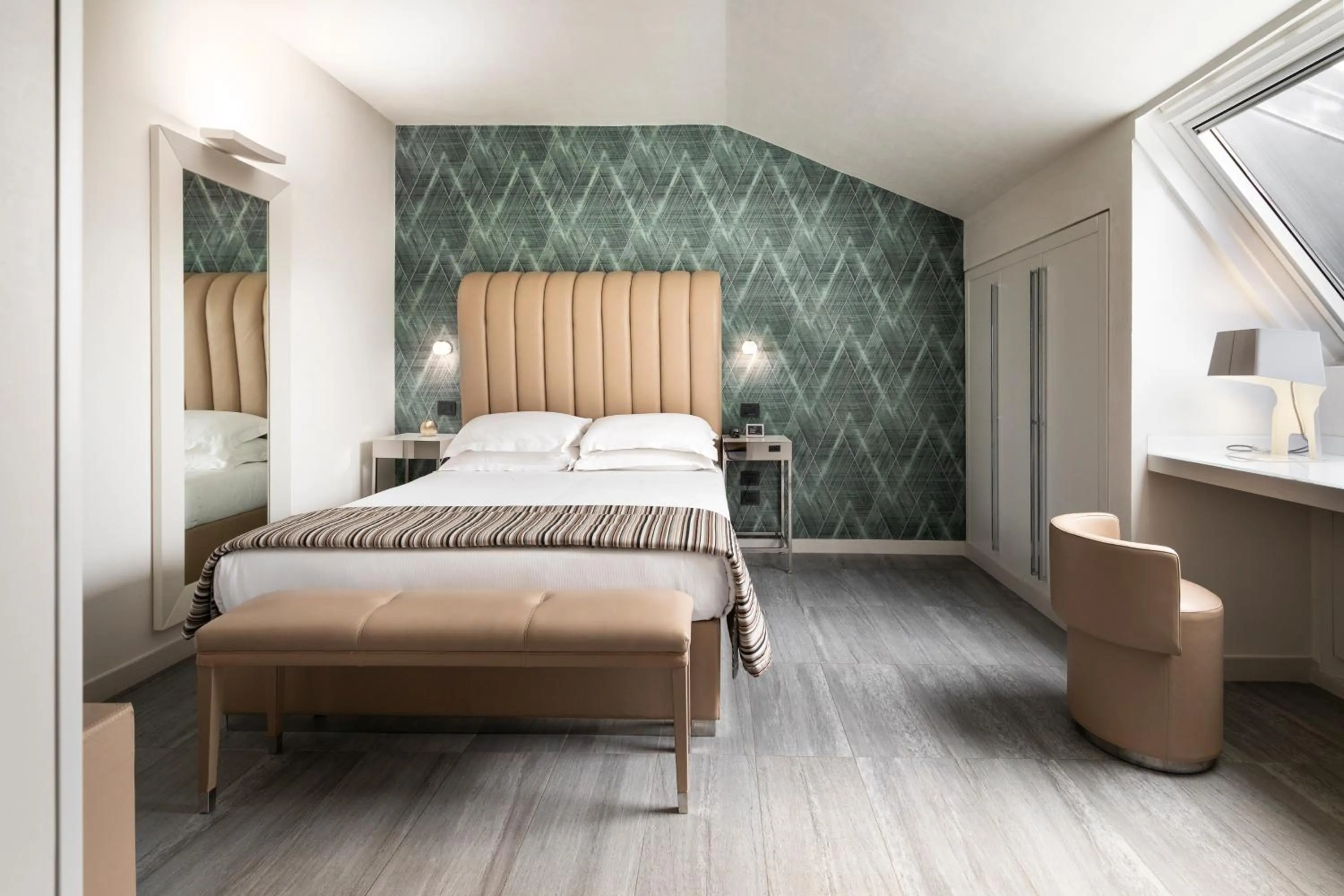 Suite with Spa Access - Attic in LHP Hotel Montecatini Palace & SPA