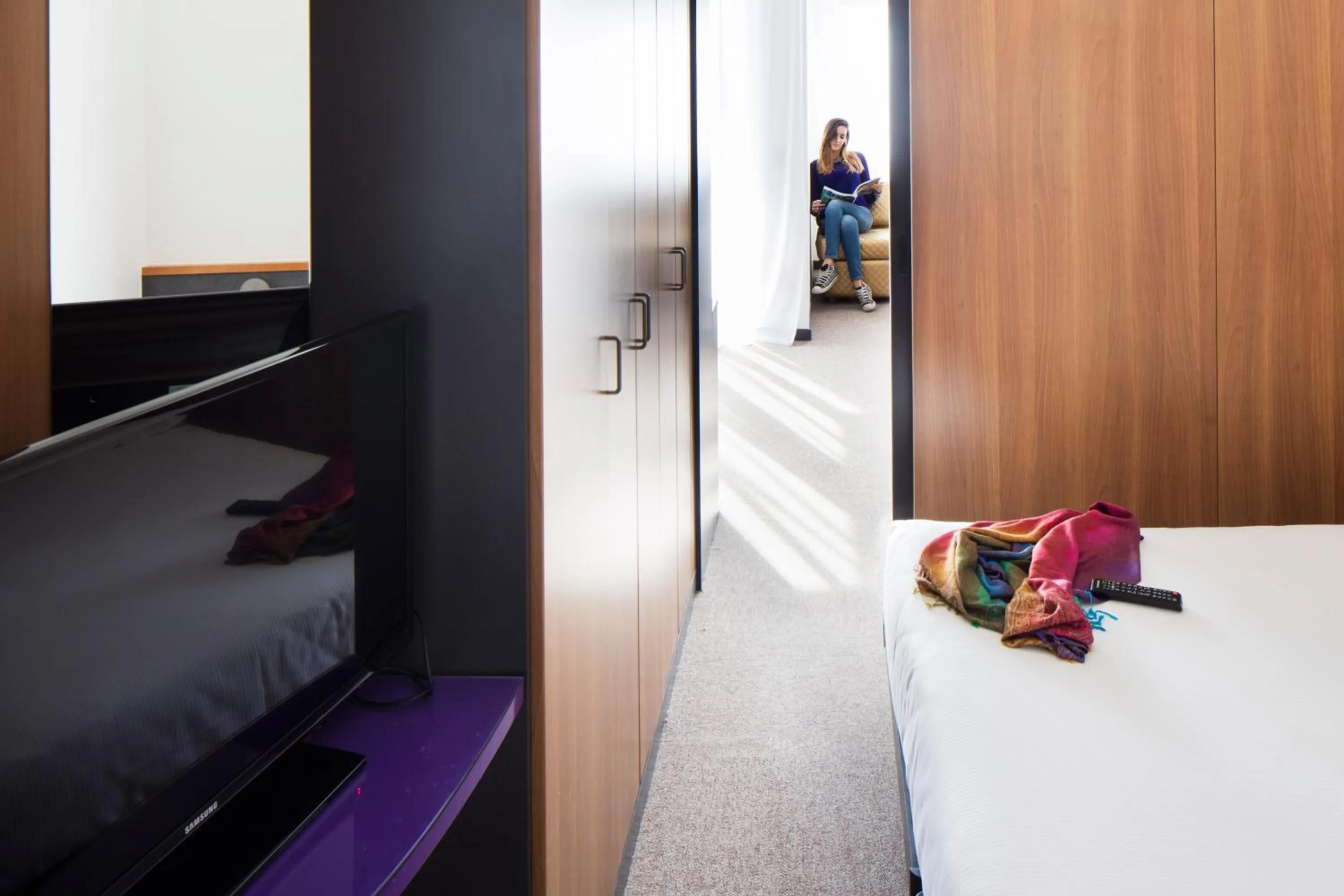 Standard Triple Room with Balcony in Hotel Ripa Roma