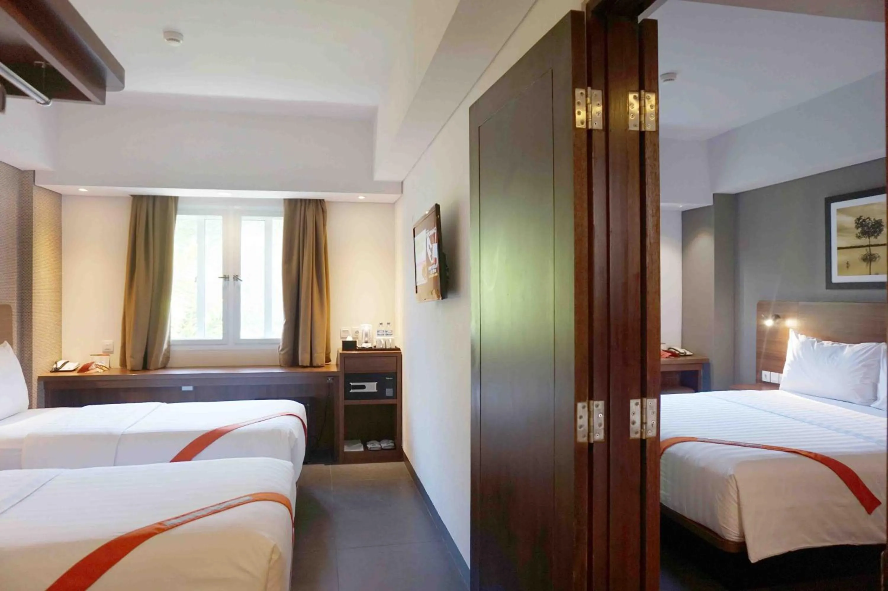 Two Connecting Superior Double Rooms  in J4 Hotels Legian
