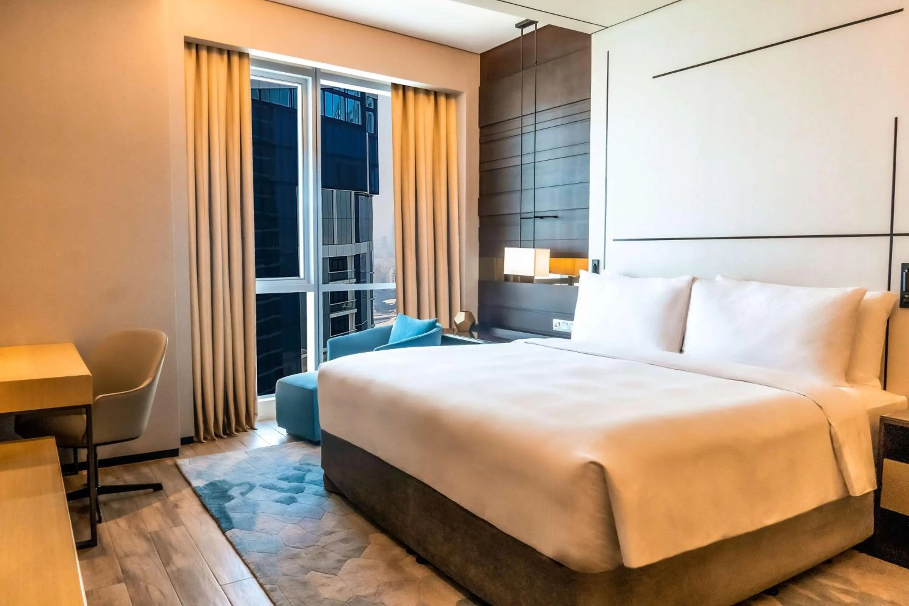 One-Bedroom Apartment with King Bed in Hilton Bahrain