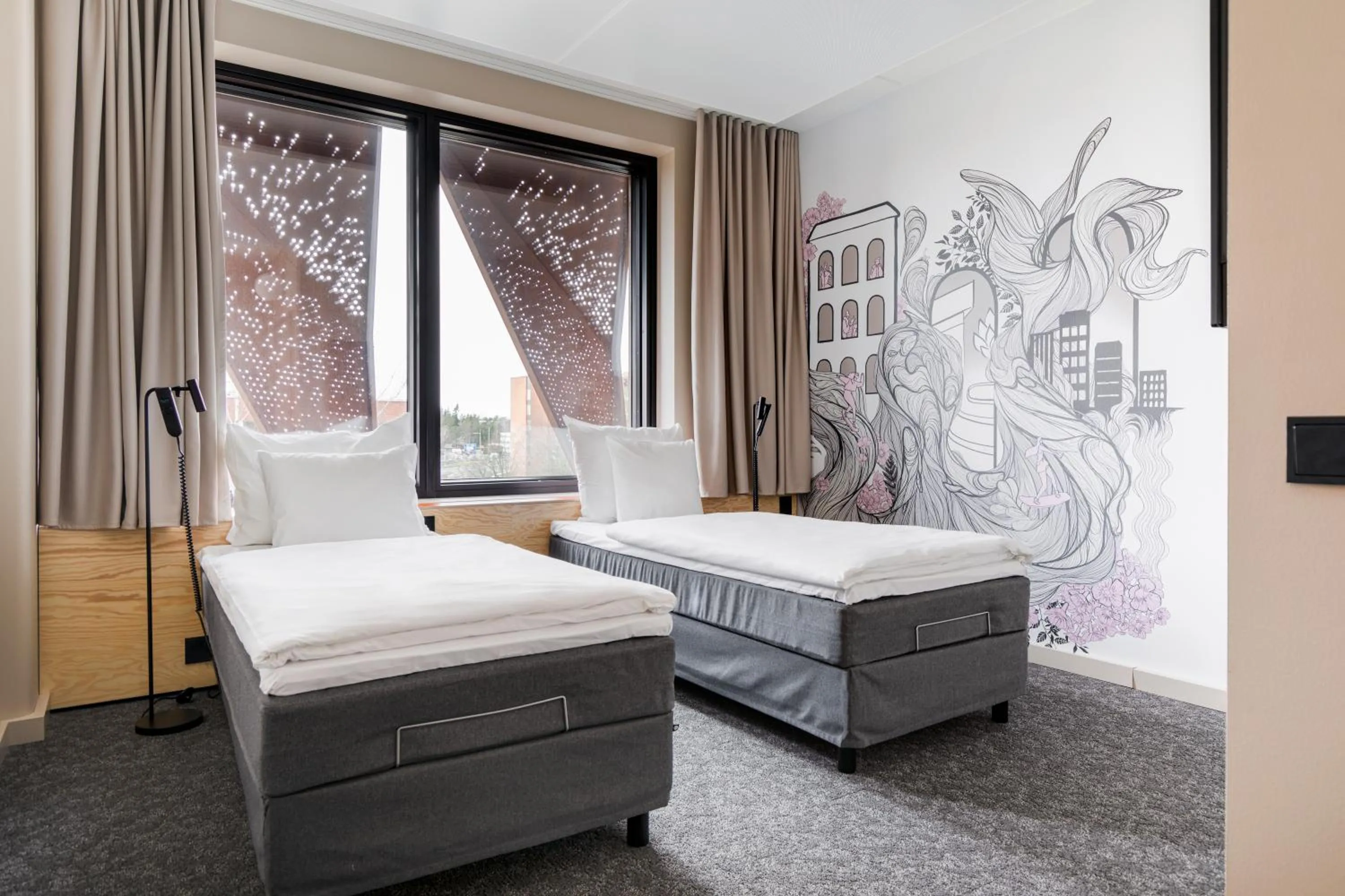 Twin Room - Disability Access in Heymo 1 by Sokos Hotels