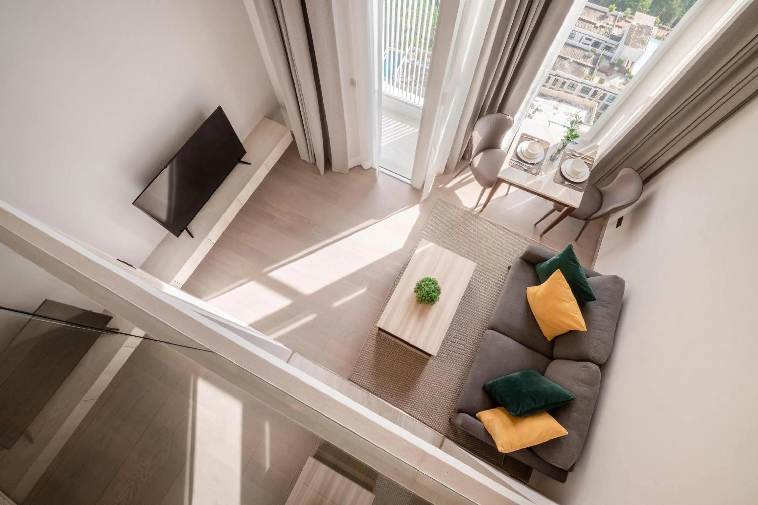 One-Bedroom Duplex King Suite in Wyndham Garden Bangkok Sukhumvit 42