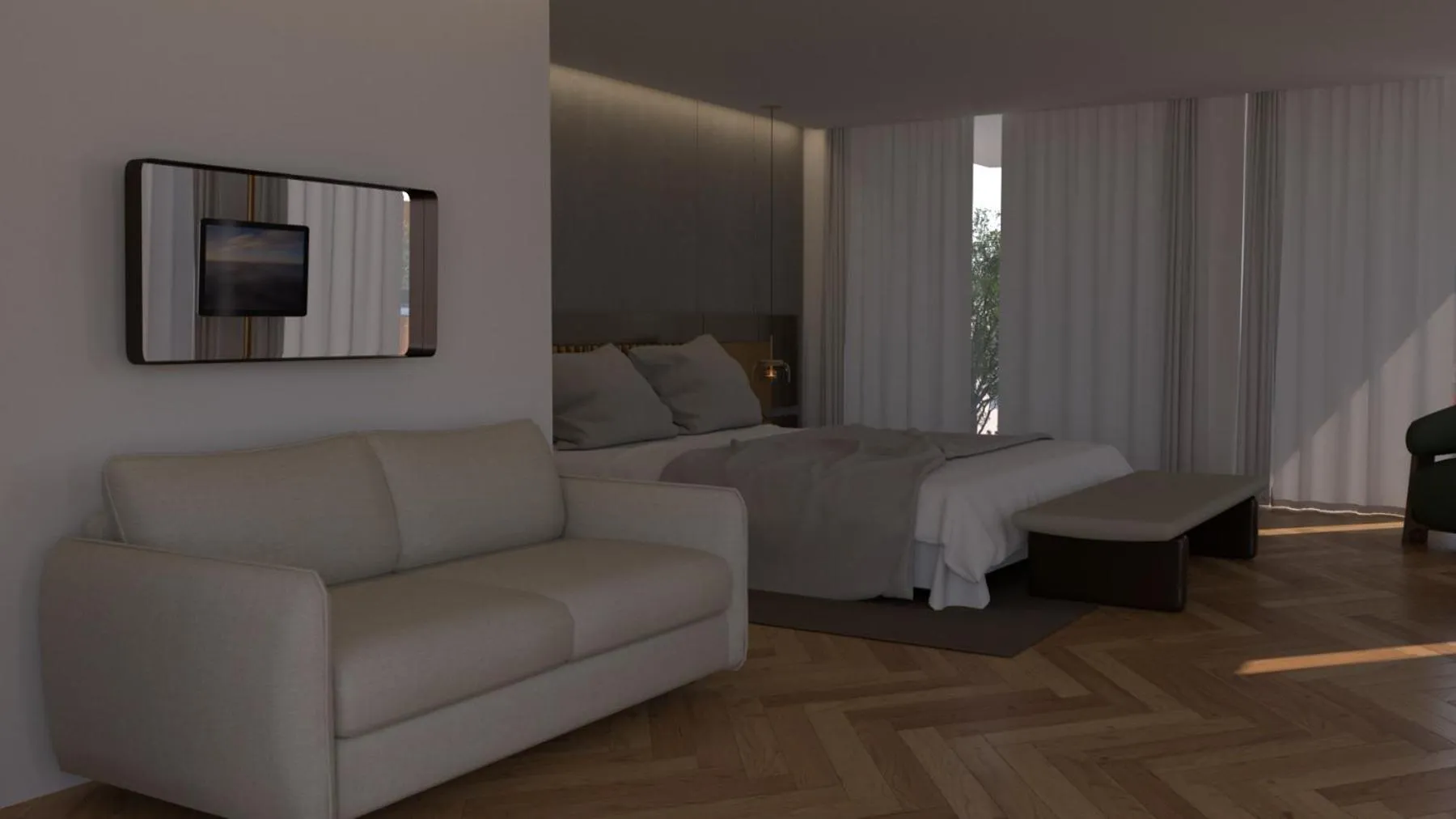 Deluxe Double or Twin Room in UNAHOTELS One Catania