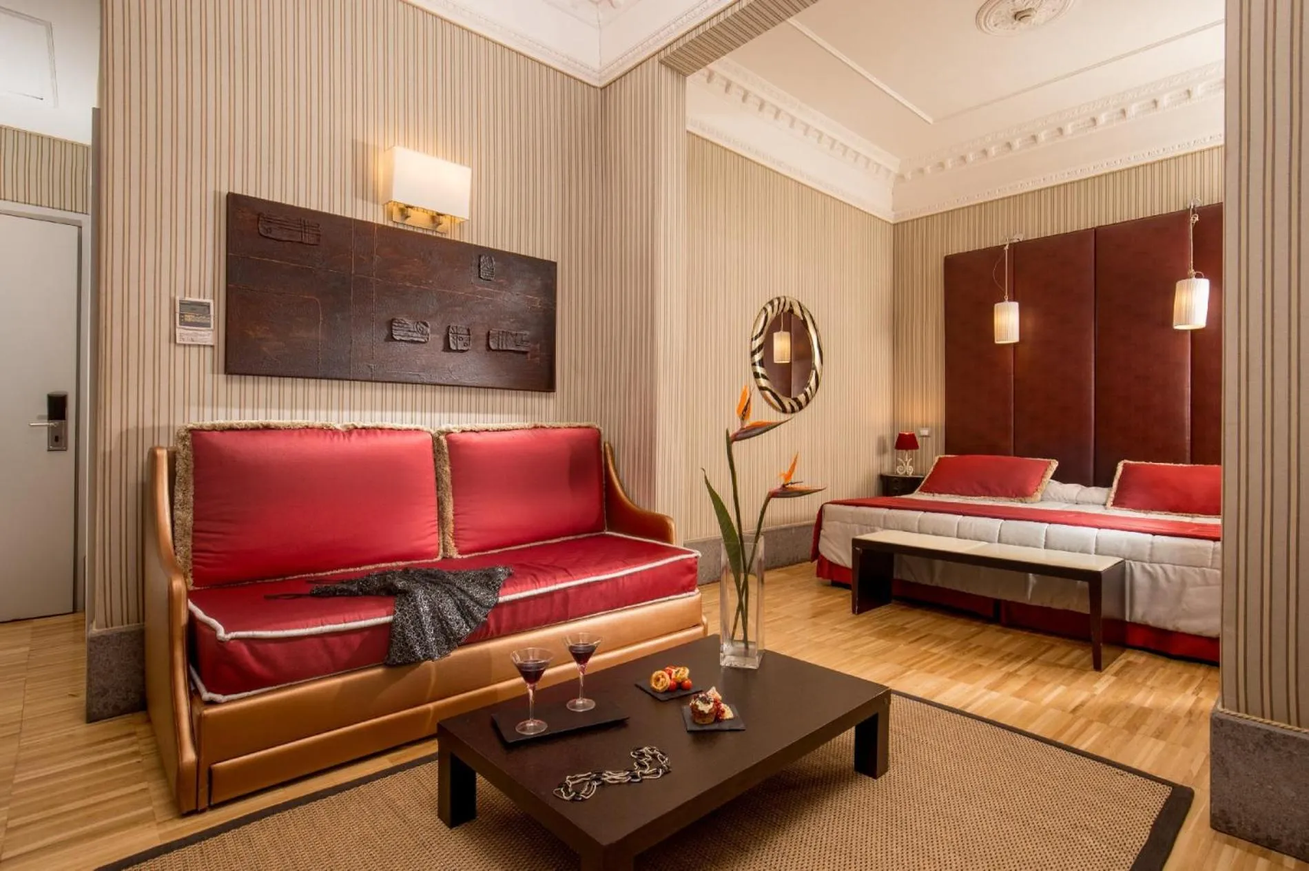 Luxury Quadruple Room in Hotel Morgana