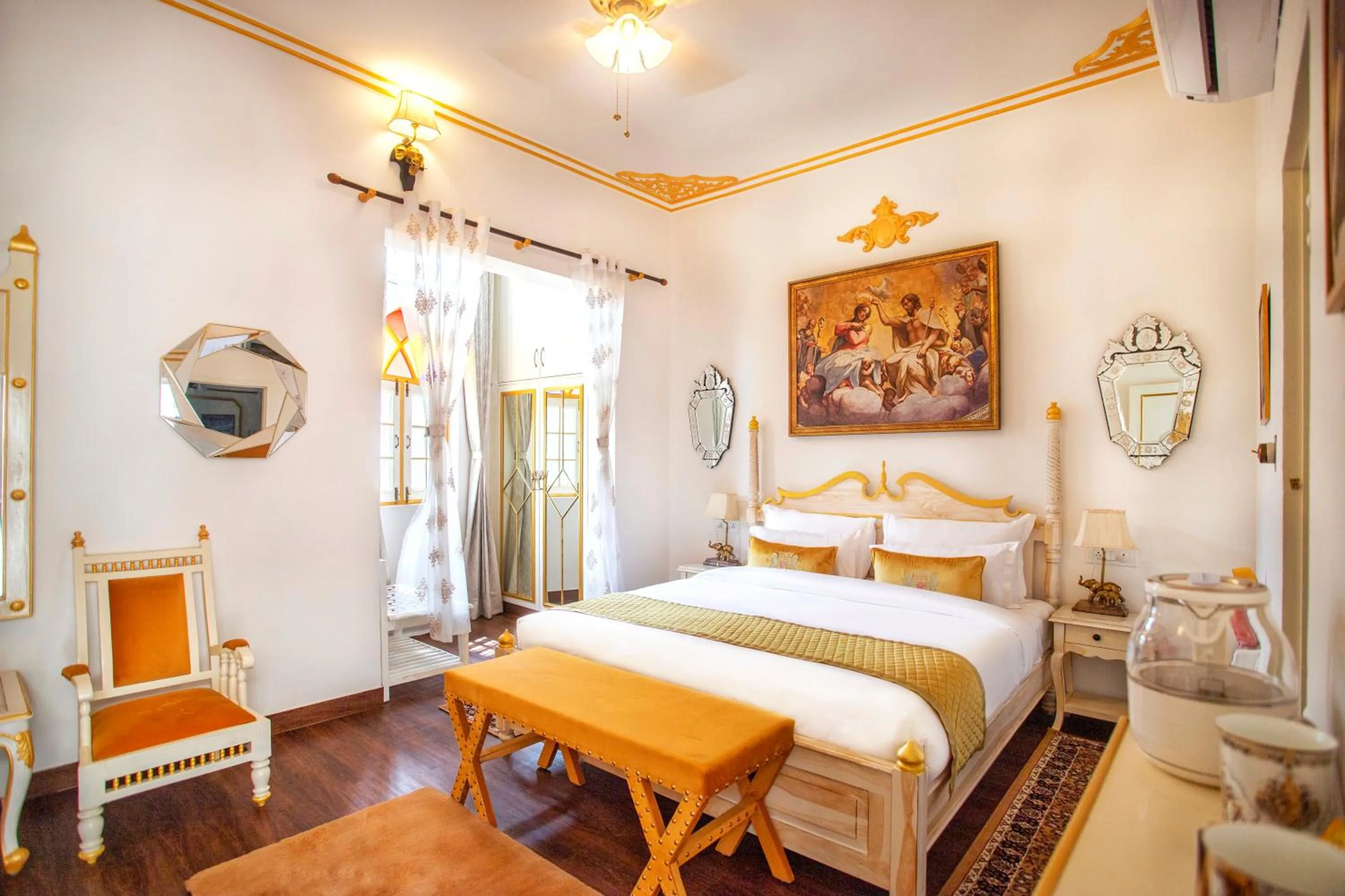 Superior Queen Room in The Royal Hermitage - Best Luxury Boutique Hotel Jaipur