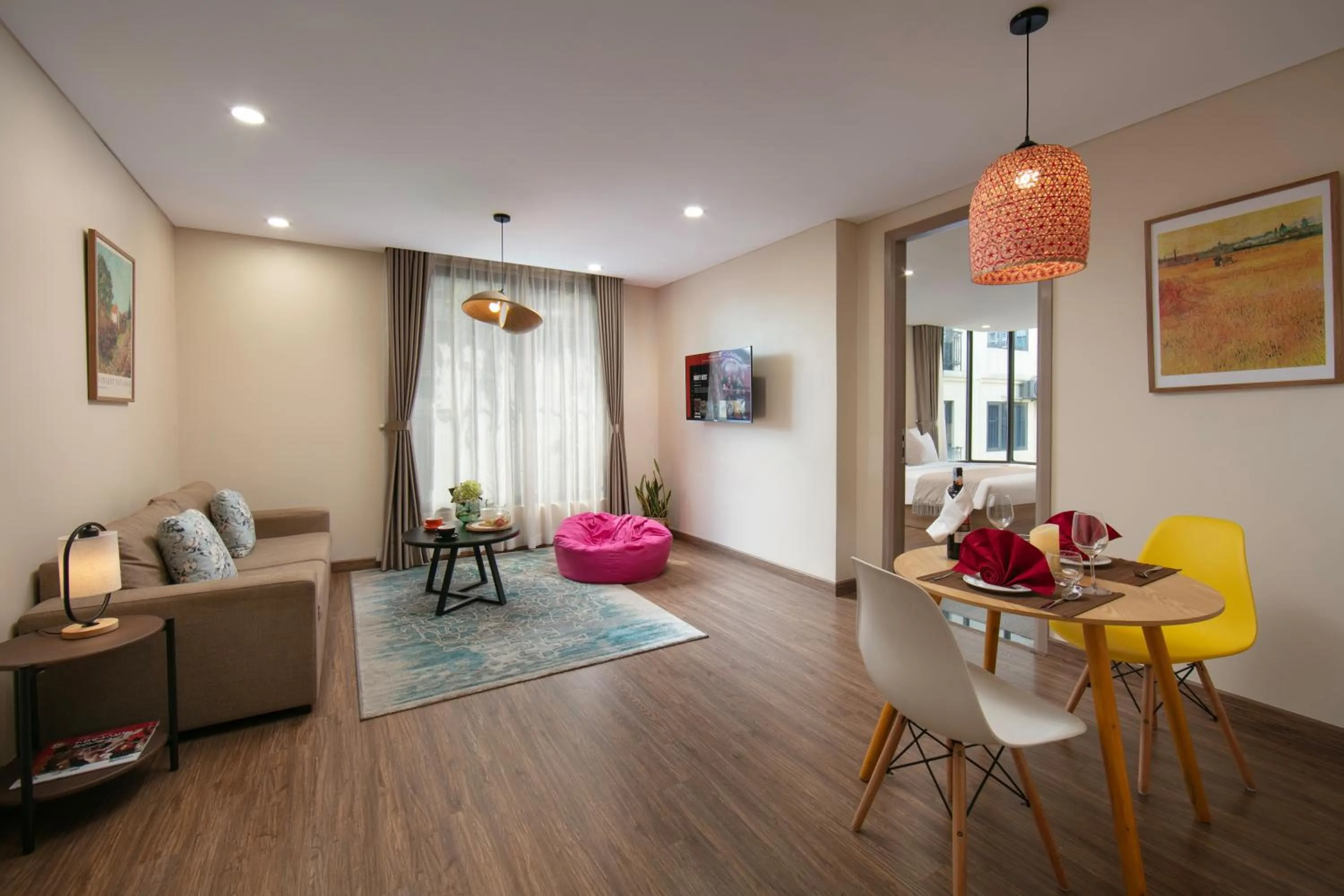 One-Bedroom Apartment in HB Serviced Apartment - Lạc Long Quân