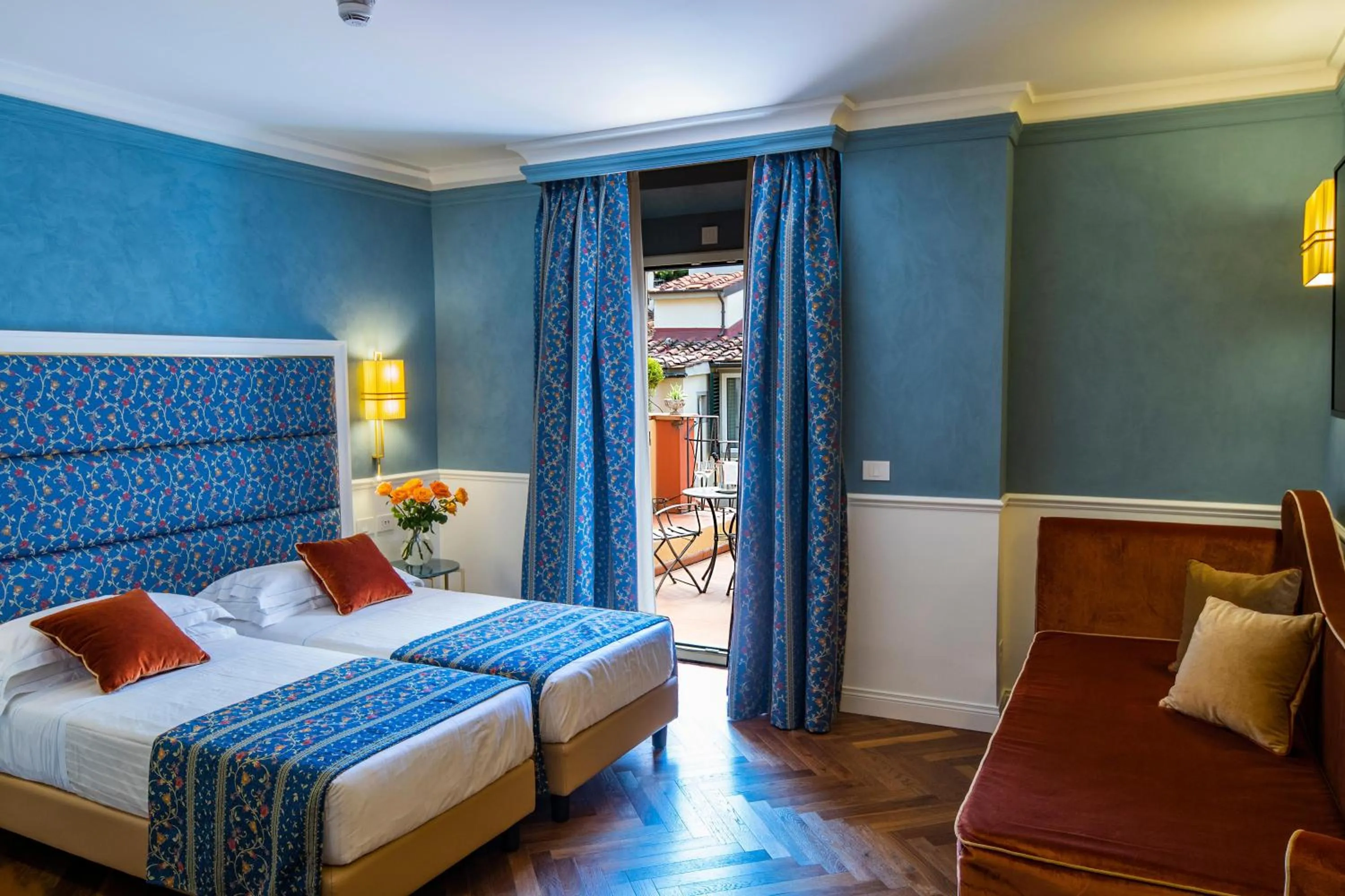 Double or Twin Room with Balcony in Rivoli Boutique Hotel