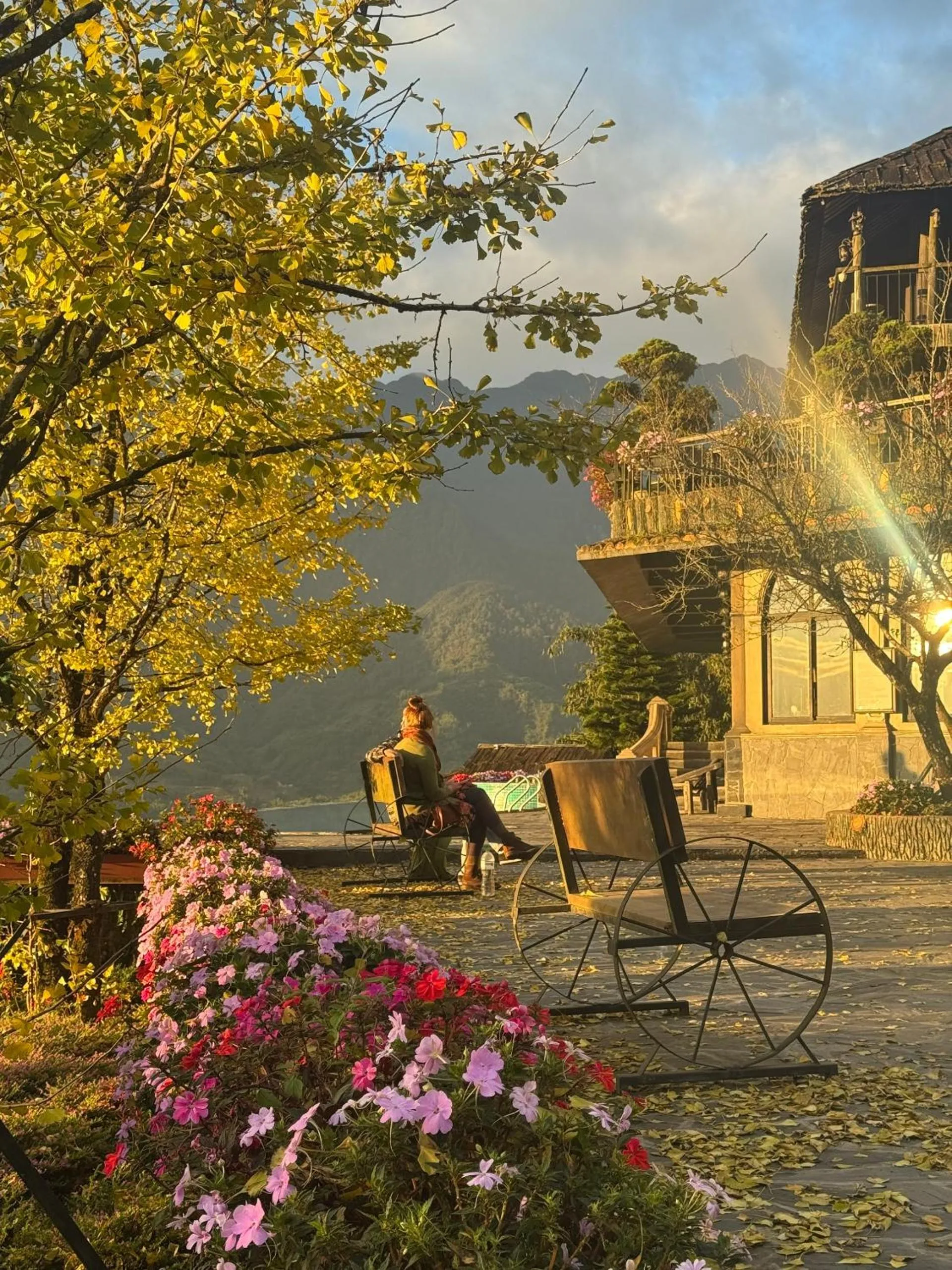 Twin Room with Mountain View in The Mong Village Resort & Spa