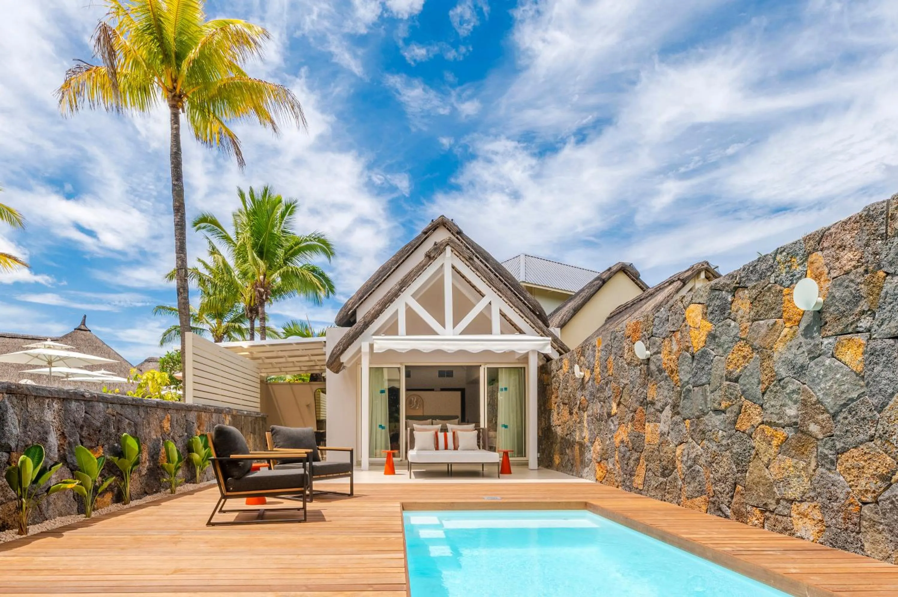 One-Bedroom Beachfront Villa with Private Pool in Radisson Blu Azuri Resort & Spa