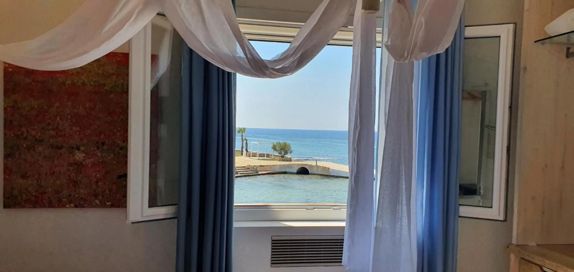 Double Room with Sea View in Hotel Lo Scoglio