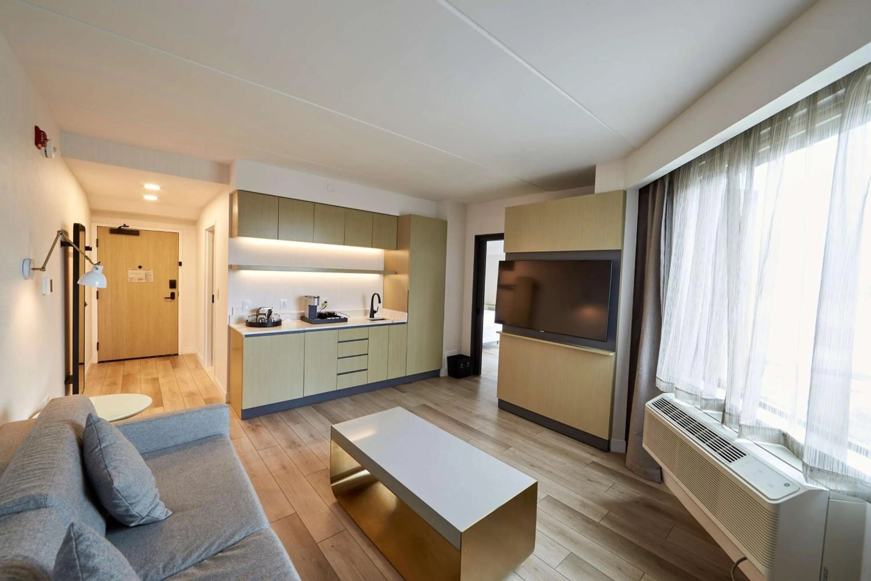 One-Bedroom King Suite with City View in Bloom Mississauga, Tapestry Collection By Hilton