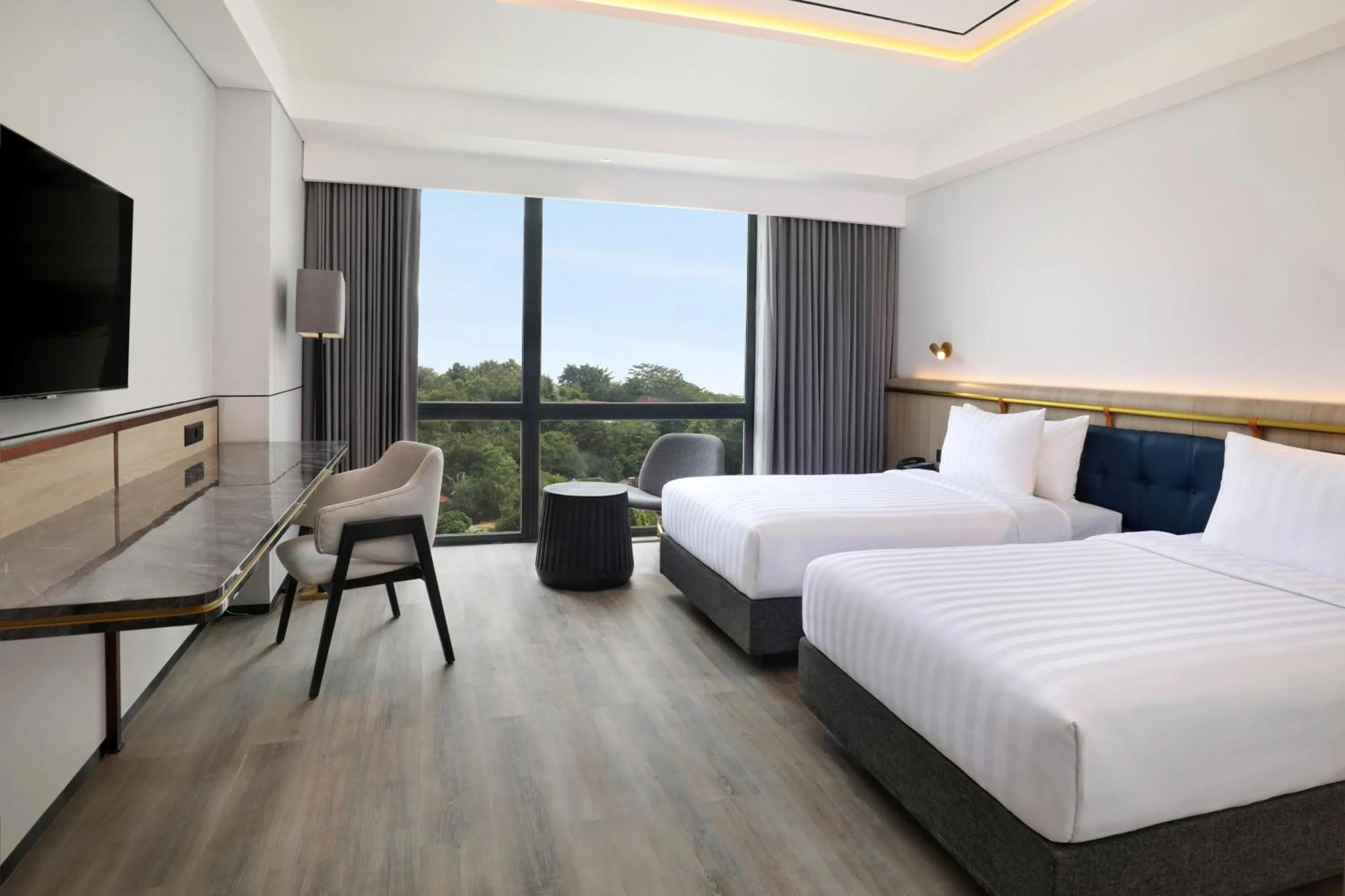 Deluxe Twin Room in Hotel Aruss Semarang