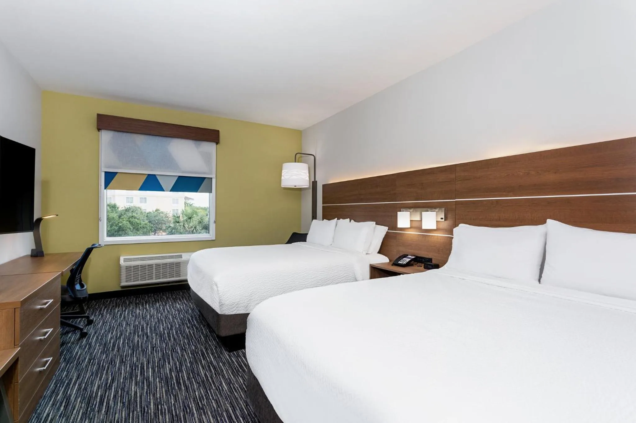 Queen Room with Two Queen Beds Hearing Accessible - Non-Smoking in Holiday Inn Express & Suites - Miramar by IHG