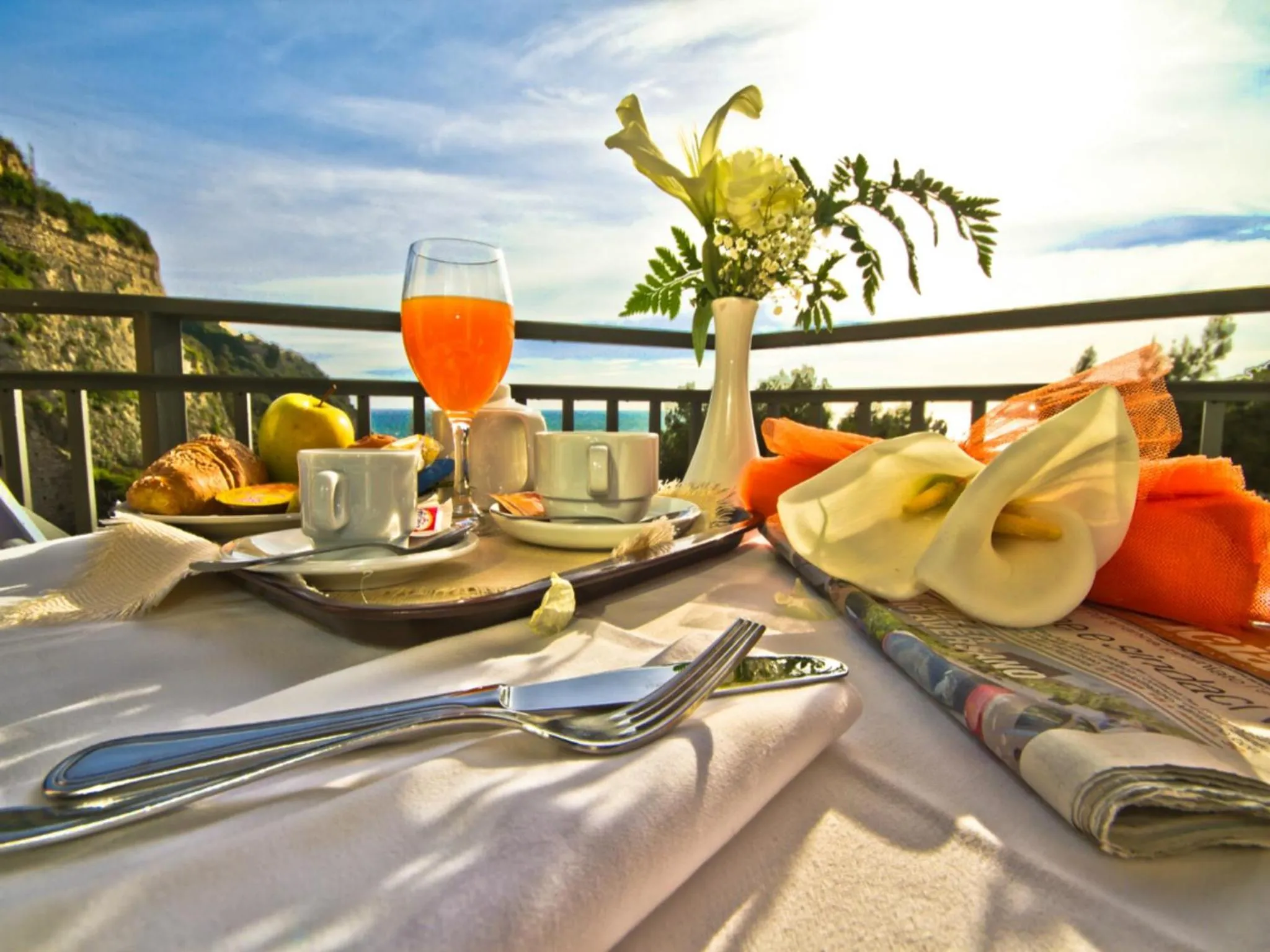 Balcony/Terrace in Hotel Serapo