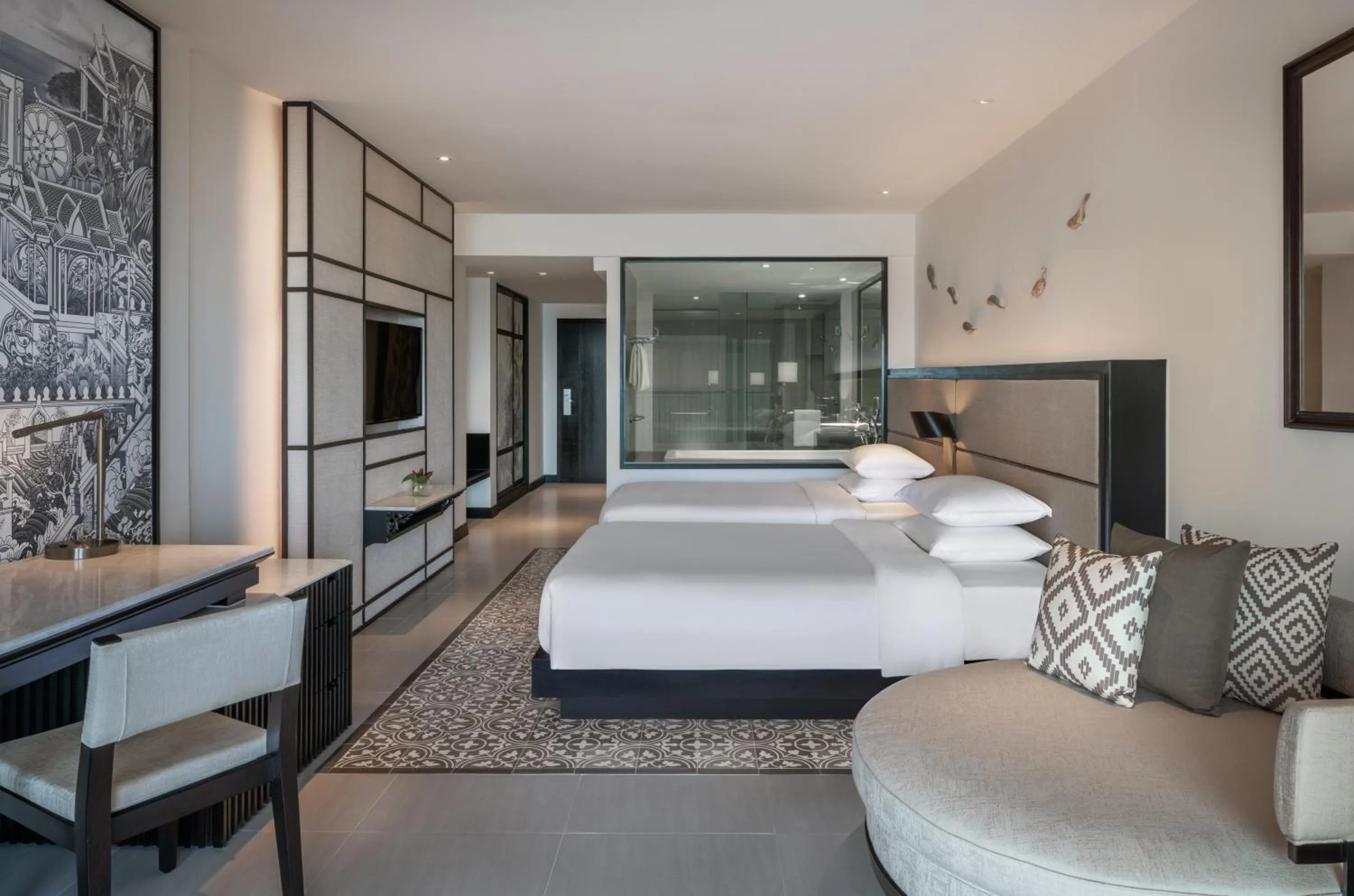 Twin Room with Ocean View in Hyatt Regency Phuket Resort