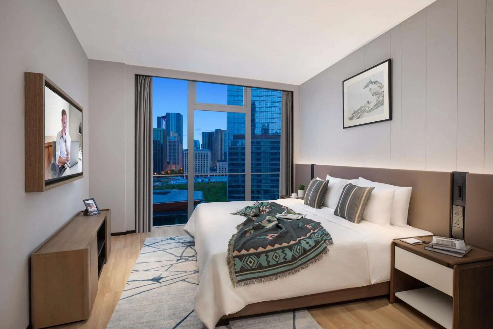 One-Bedroom Deluxe Suite in Somerset Gaoxin Chengdu