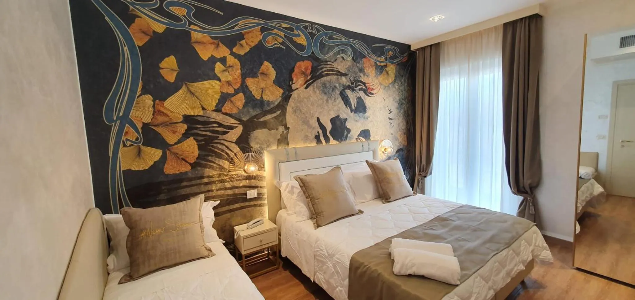 Double or Twin Room with Side Sea View - single occupancy in Amsterdam Suite Hotel & SPA