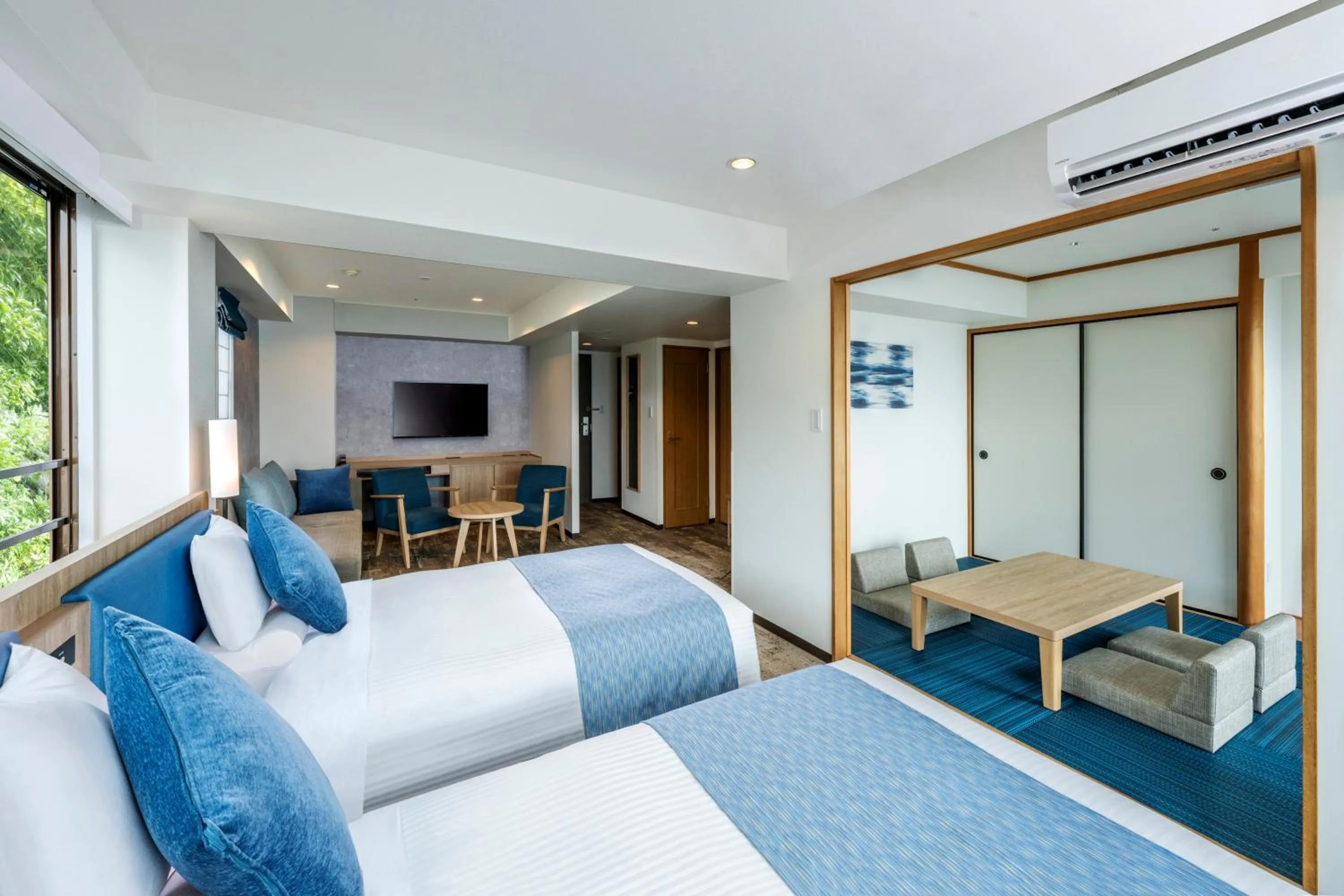 Japanese Western Room - High Floor - No Pets - Non-Smoking in Atagawa Ocean Resort