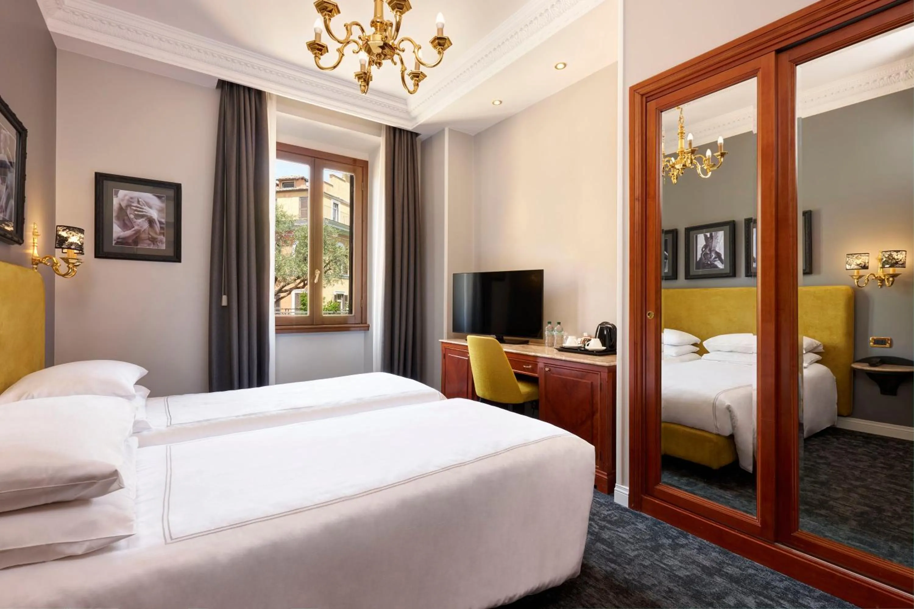 Standard Double or Twin Room in Hotel Barberini